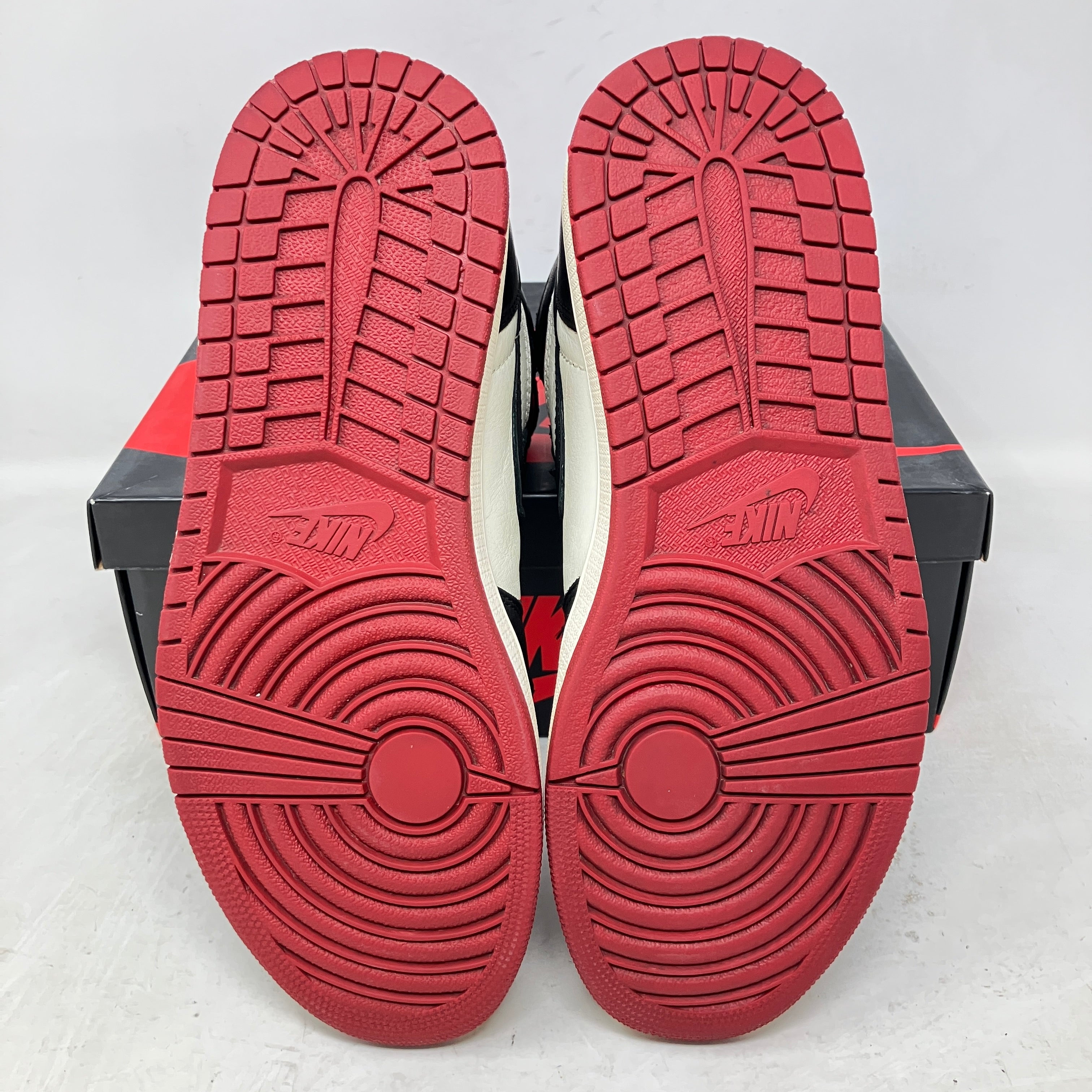 Jordan 1 Retro High Not for Resale Varsity Red