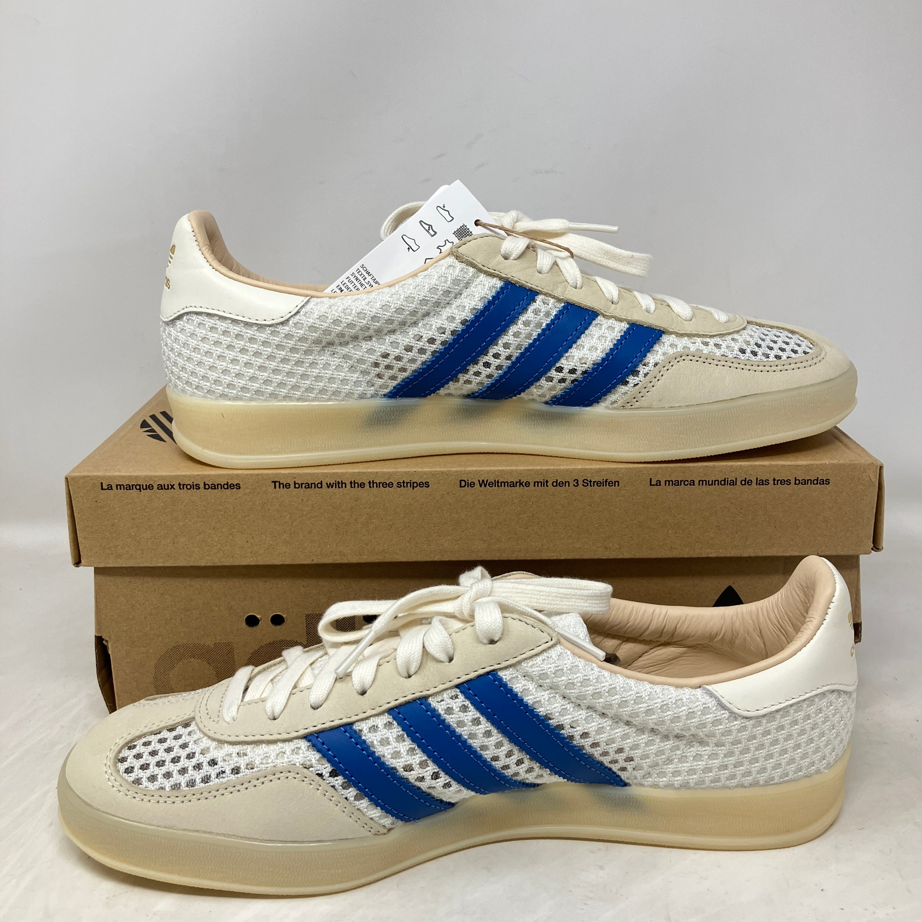 adidas Gazelle Indoor Off White Focus Blue