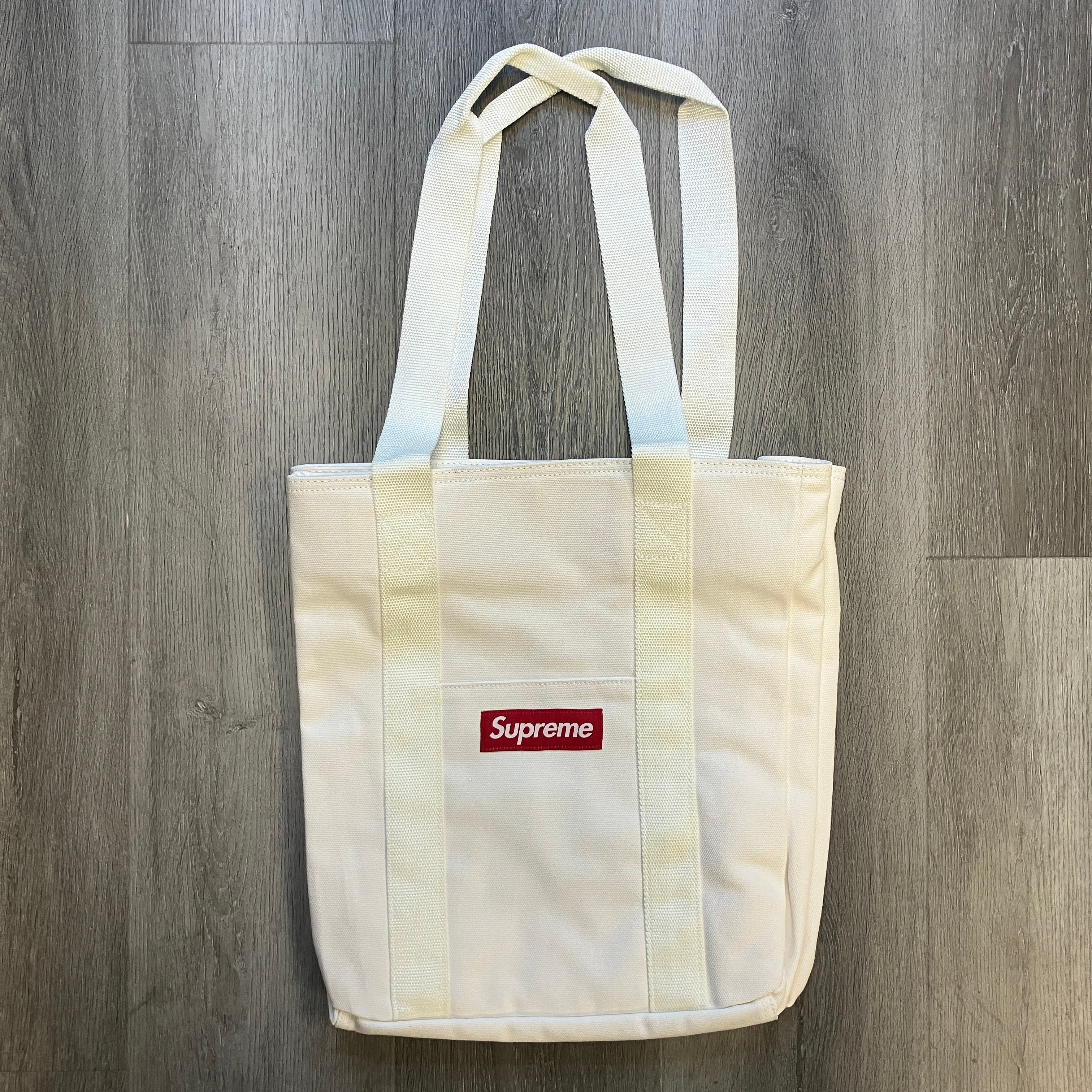 Supreme Canvas Tote (FW20/FW21) White