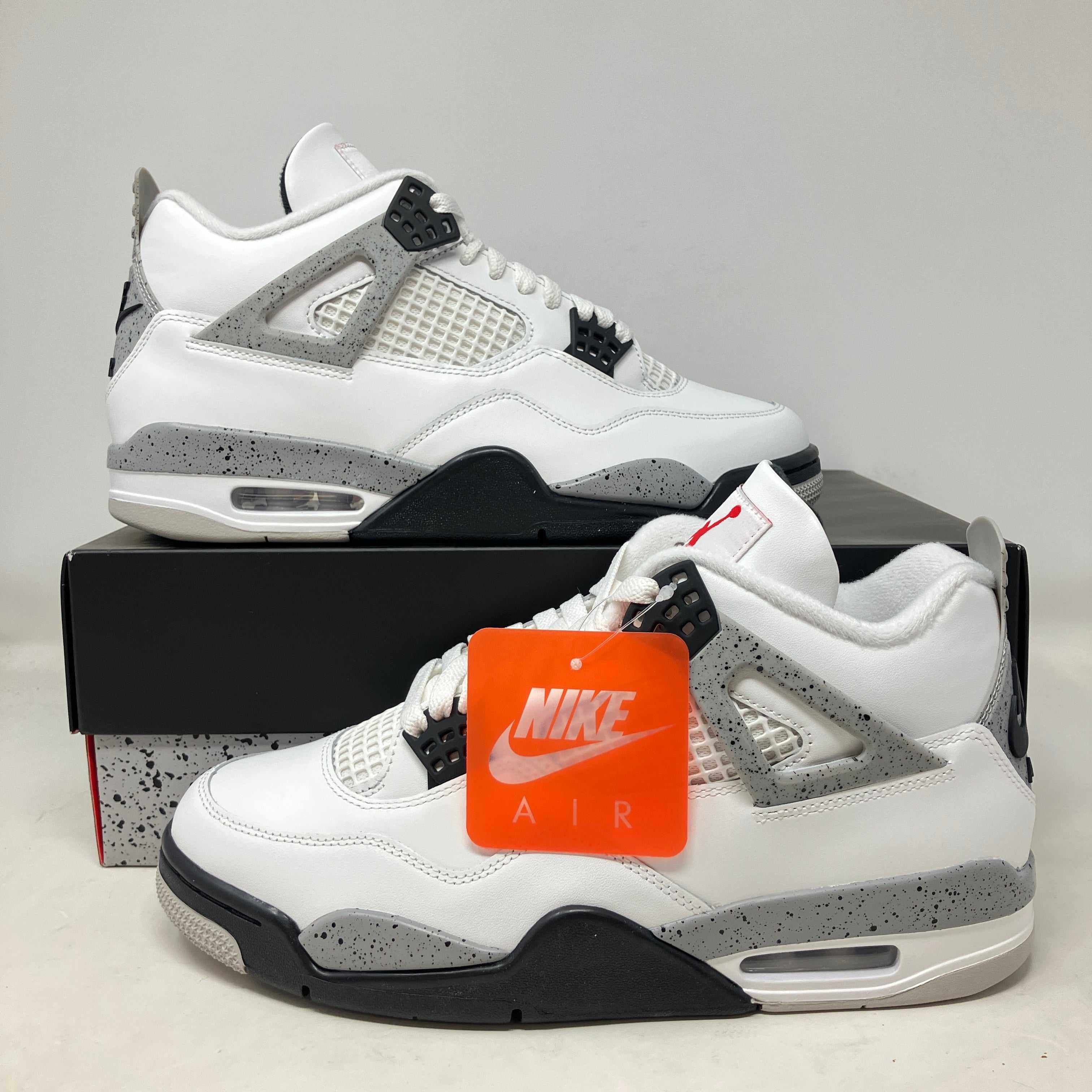 Jordan 4 Retro White Cement (2025) - Brand New with All