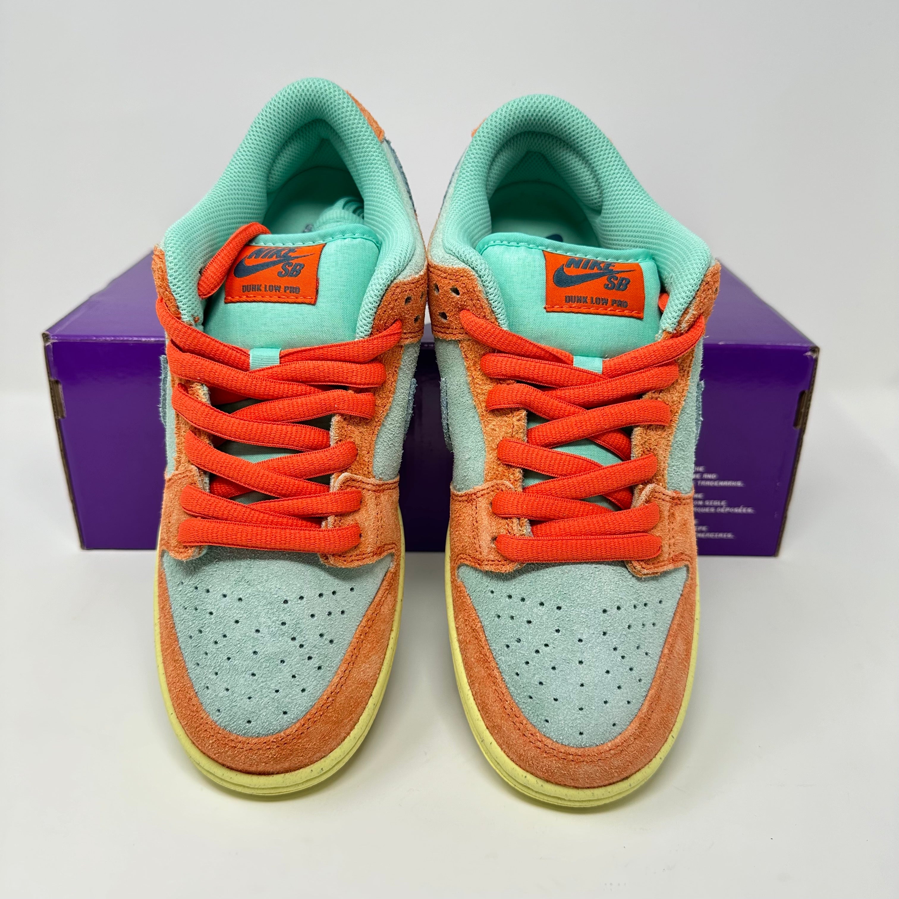Nike SB Dunk Low Orange Emerald Rise