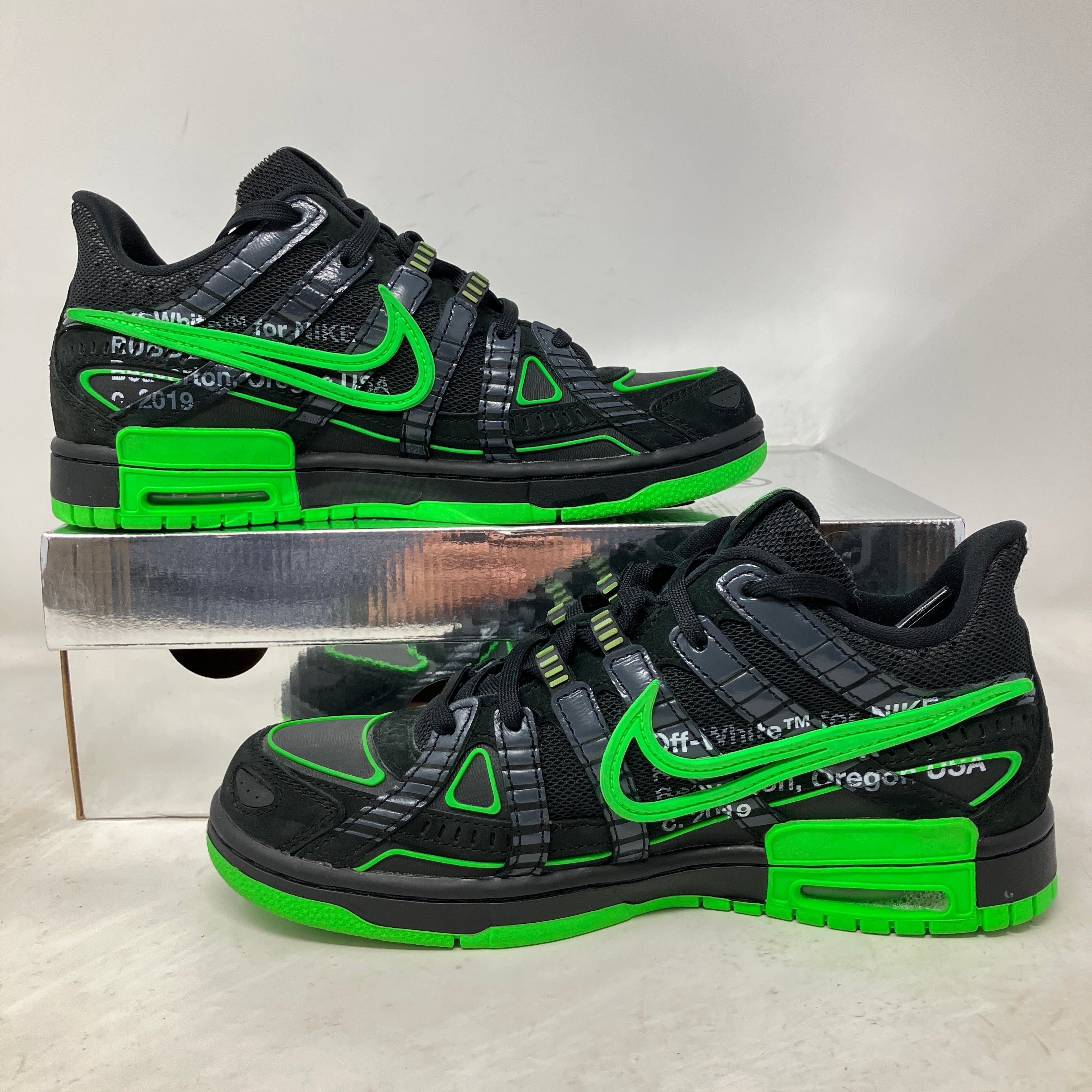 Nike Air Rubber Dunk Off-White Green Strike