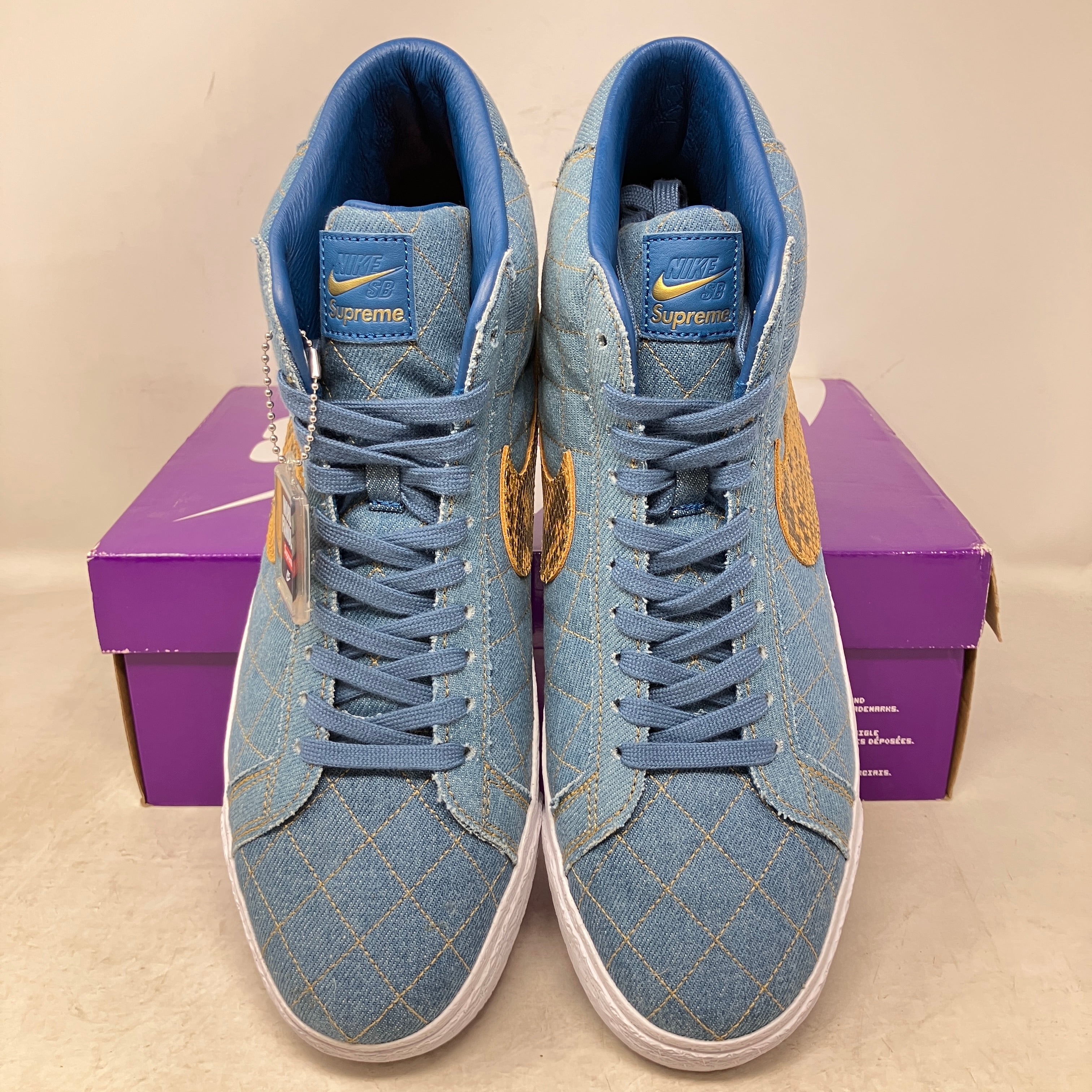 Nike SB Blazer Mid QS Supreme Denim