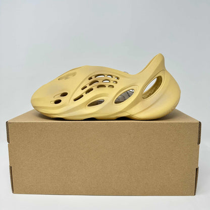 adidas Yeezy Foam RNR Desert Sand sneaker on box brand new with accessories
