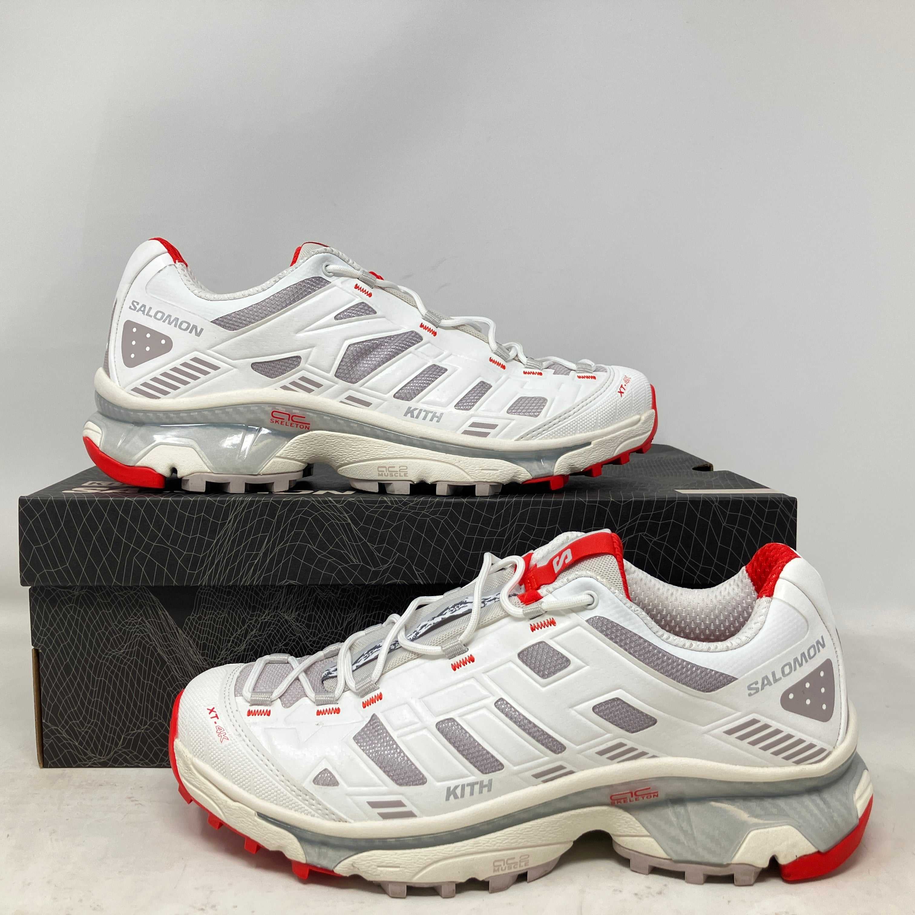 Salomon XT-4K Kith Kithmas White Red