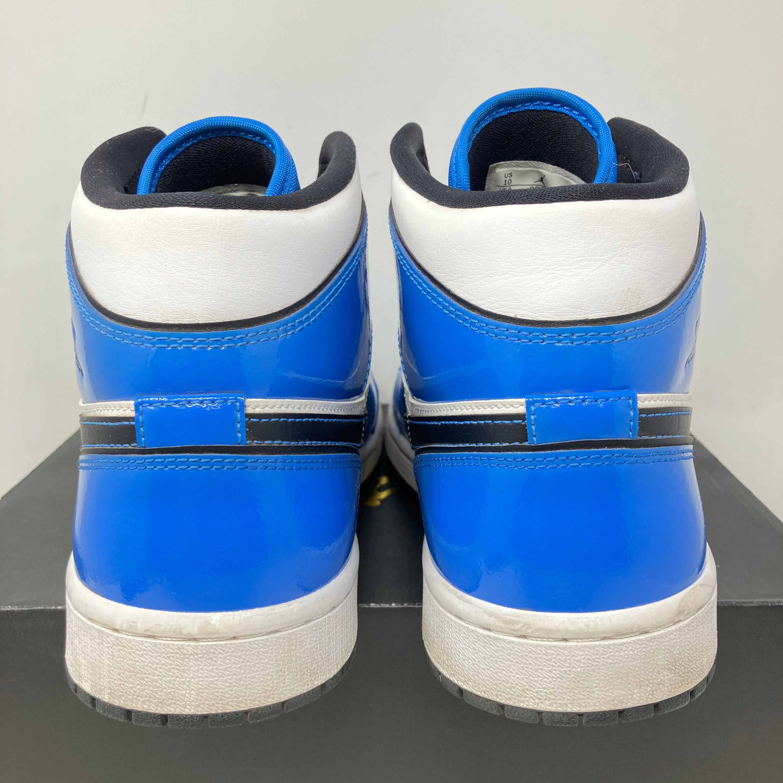 Jordan 1 Mid Signal Blue