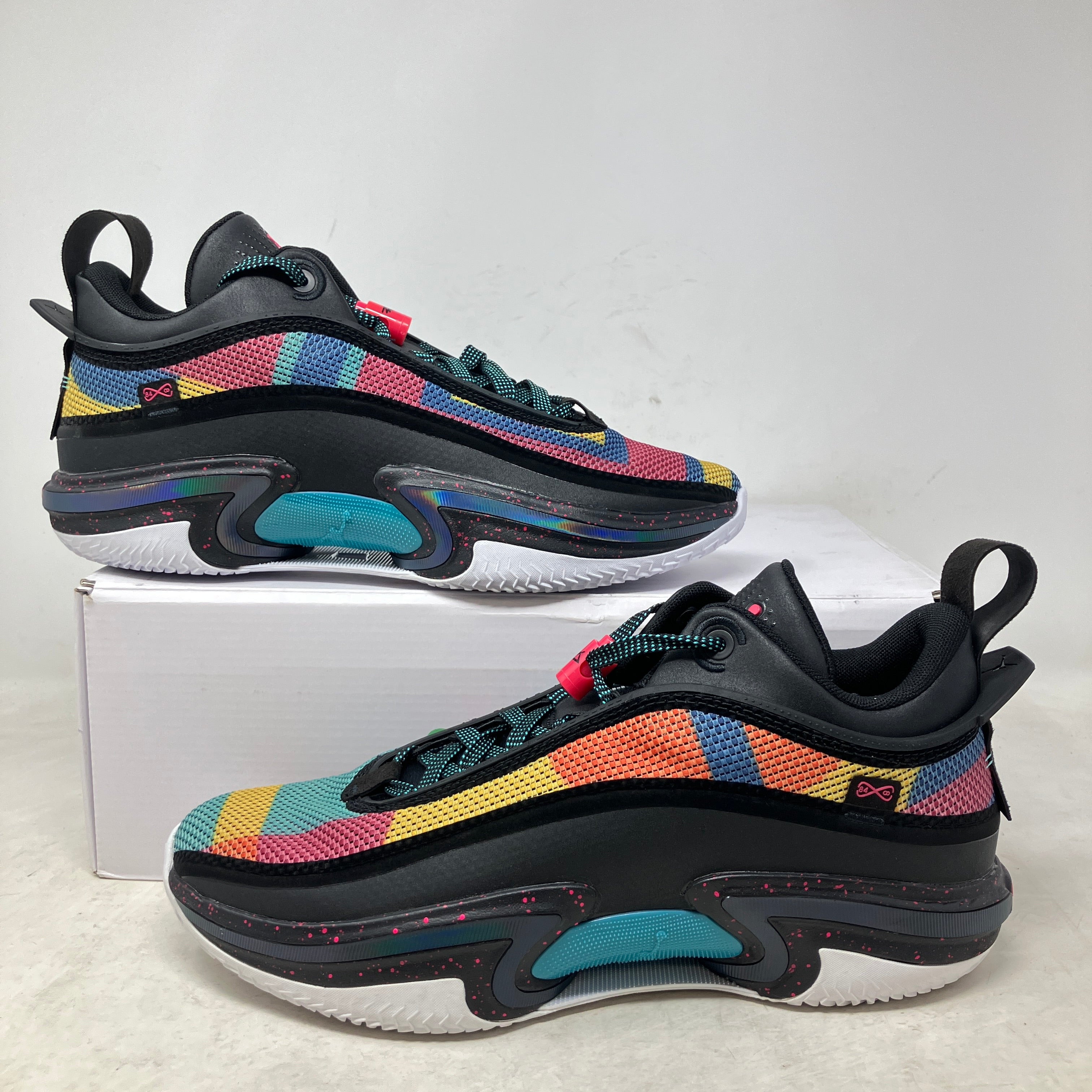 Jordan 36 Low Black Multi-Color