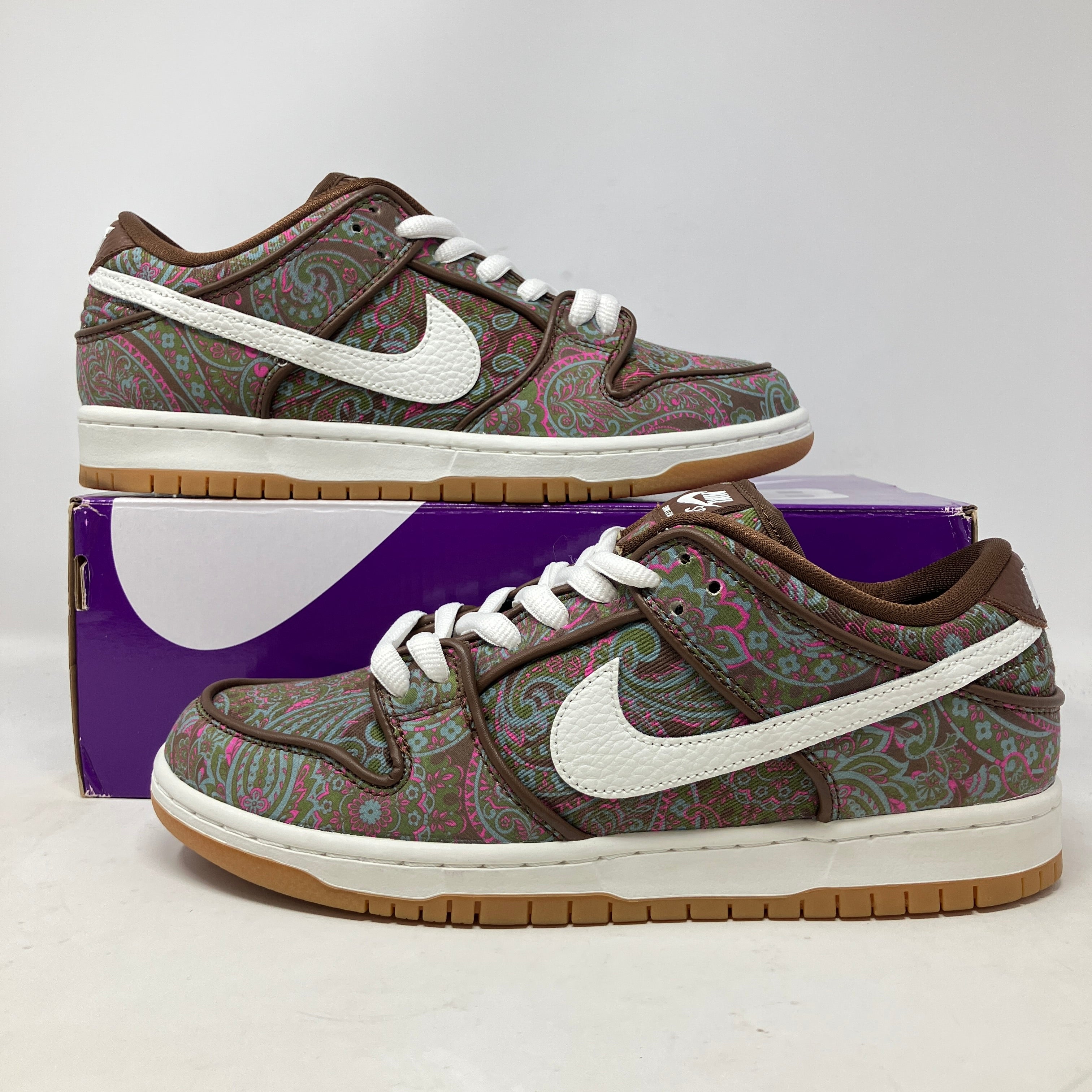 Nike SB Dunk Low Pro Paisley Brown