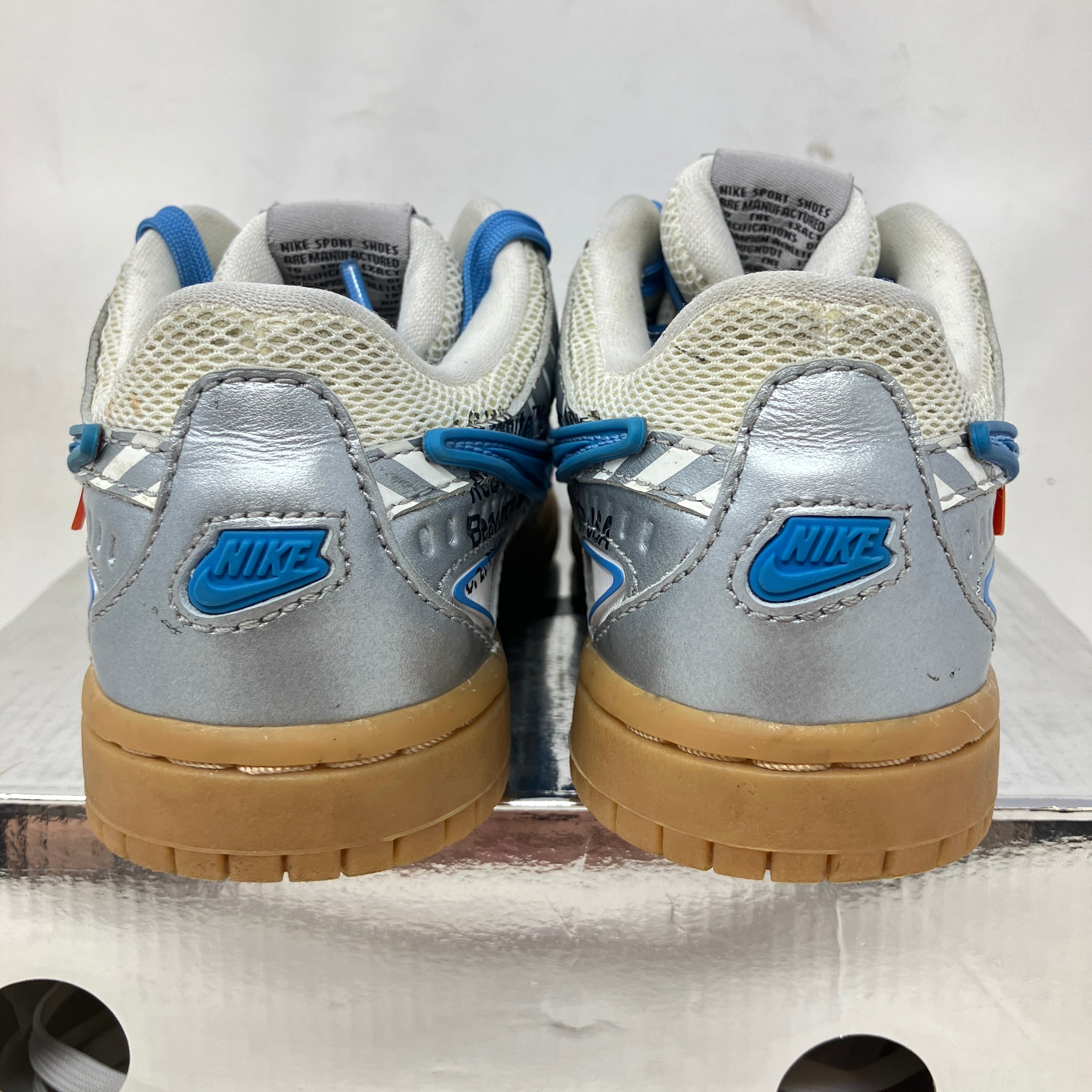 Nike Air Rubber Dunk Off-White University Blue (PS)