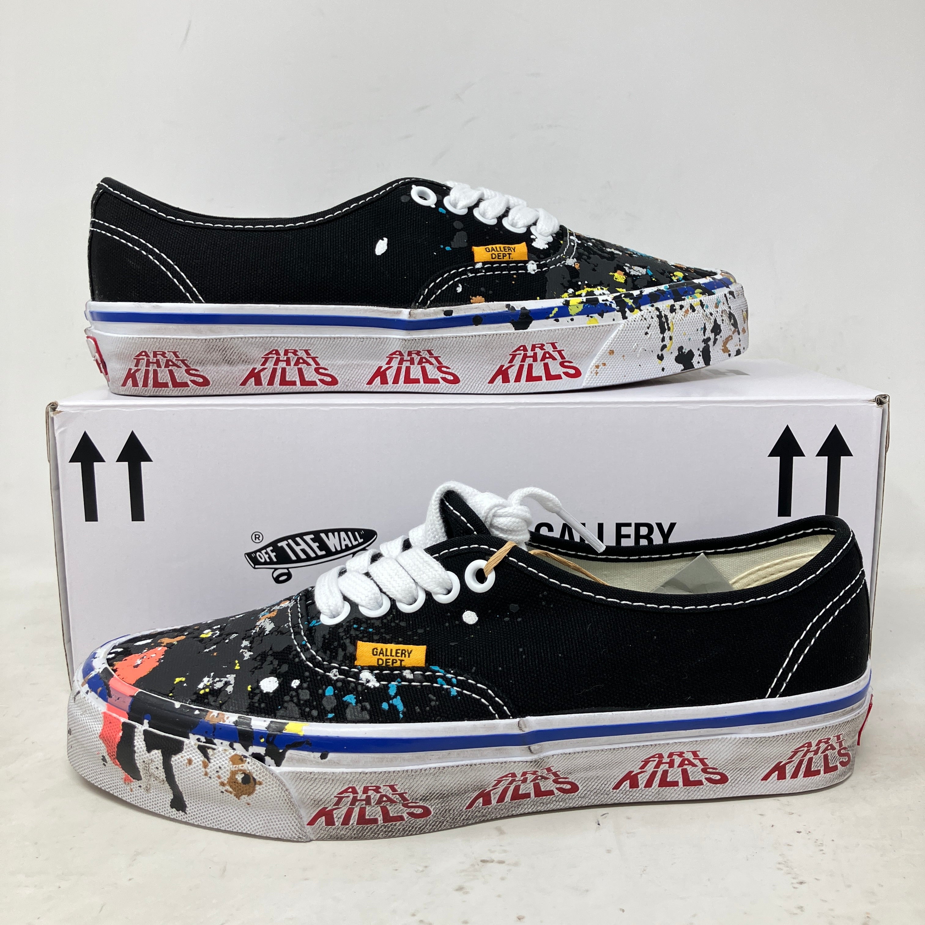 Vans Authentic Reissue 44 Gallery Dept. Art That Kills Black