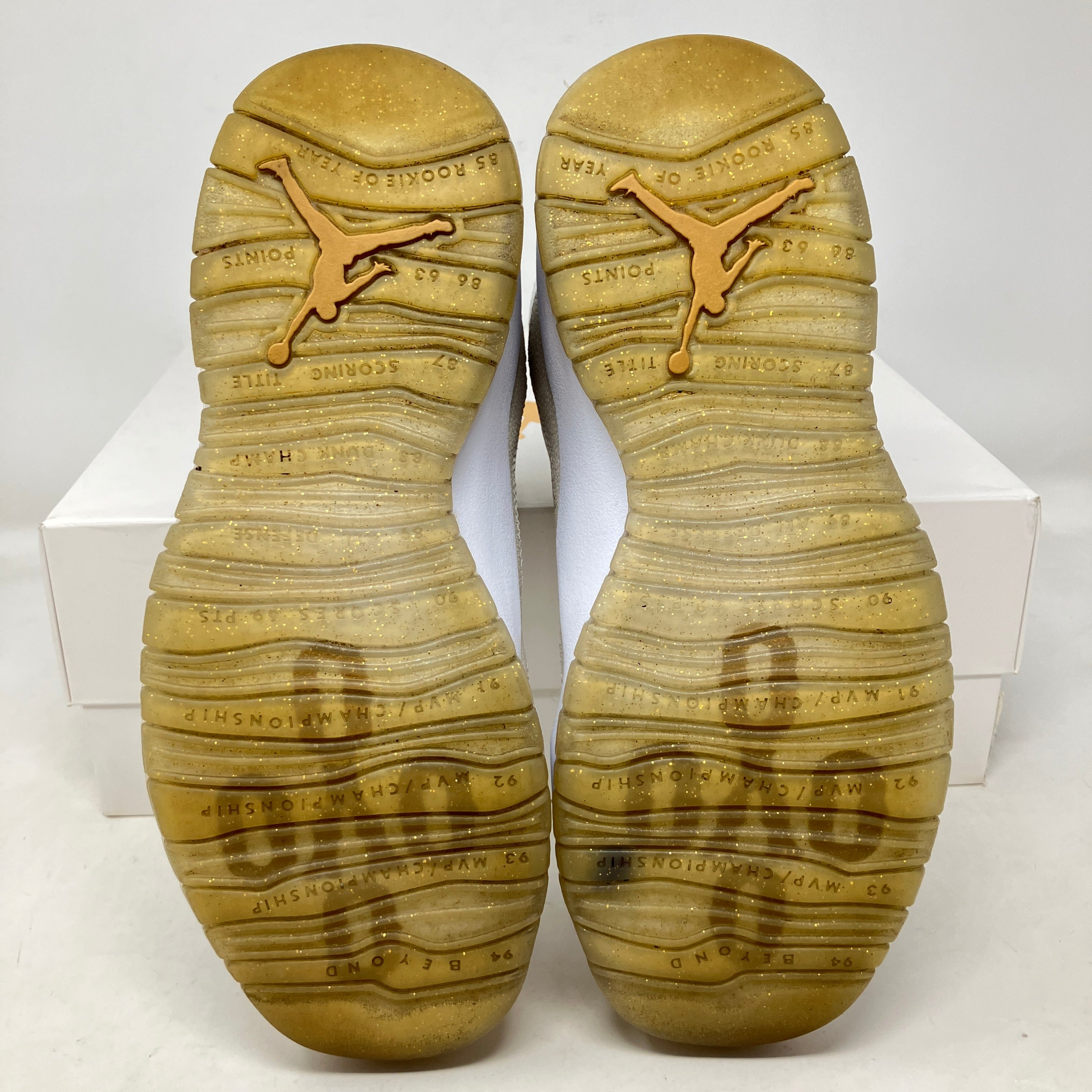 Jordan 10 Retro Drake OVO White