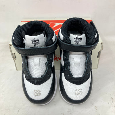 Nike Air Force 1 Mid Stussy Light Bone Black (TD)