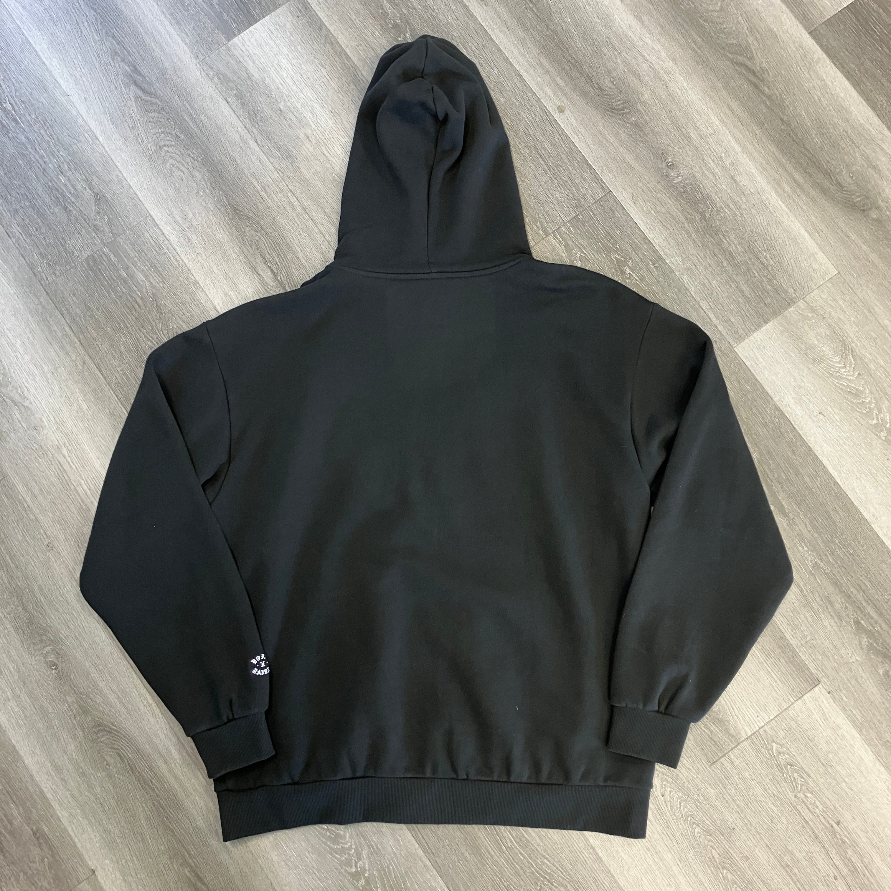 Born x Raised Embroidered Zip Up Hoodie