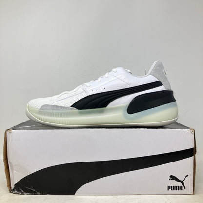 Puma Clyde Hardwood White Black