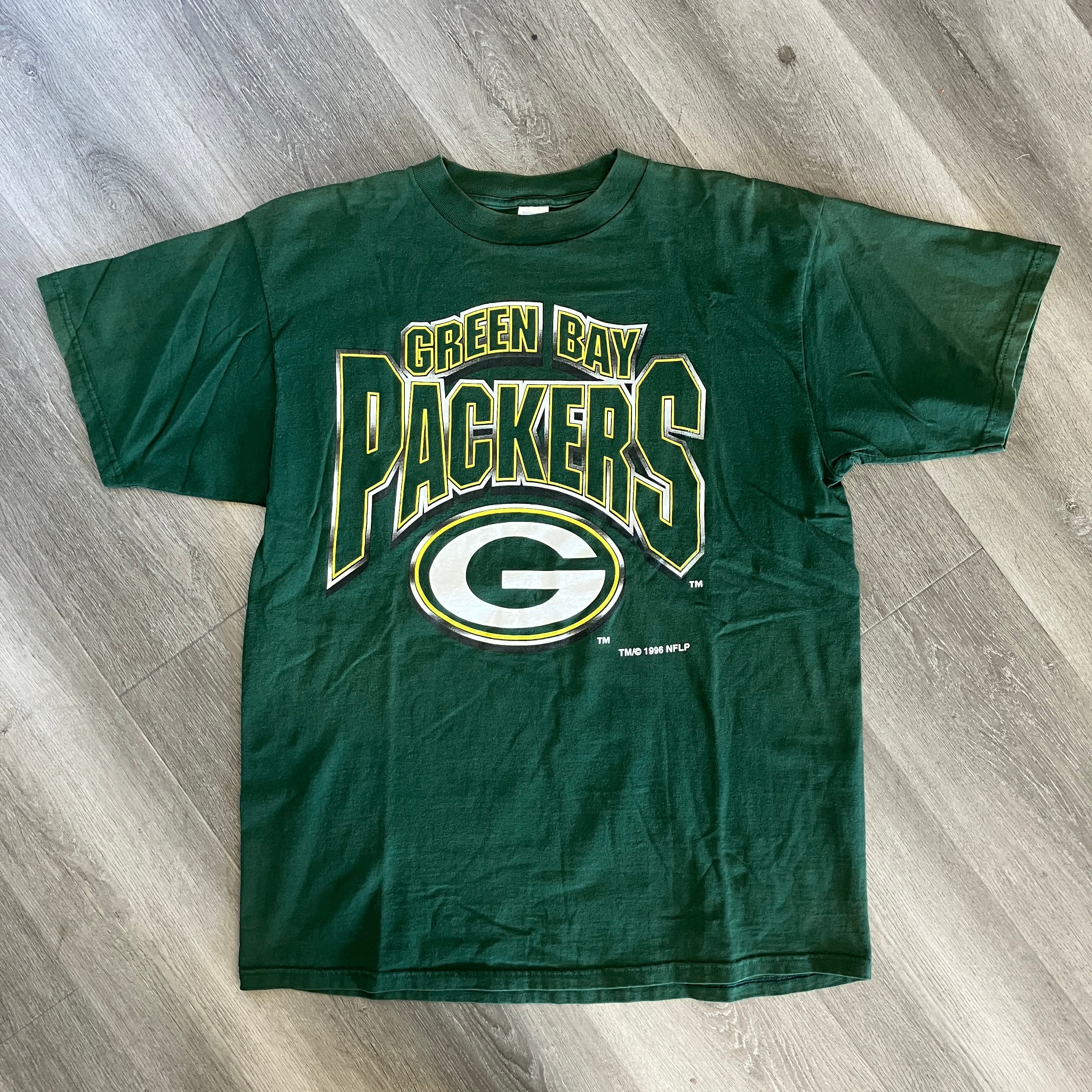Vintage 1996 Green Bay Packers Logo 7 T Shirt