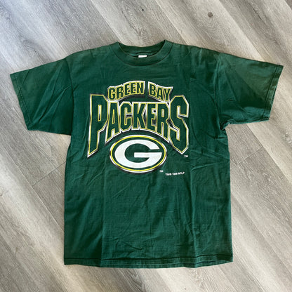 Vintage 1996 Green Bay Packers Logo 7 T Shirt