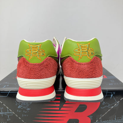 New Balance 574 Stray Rats Red