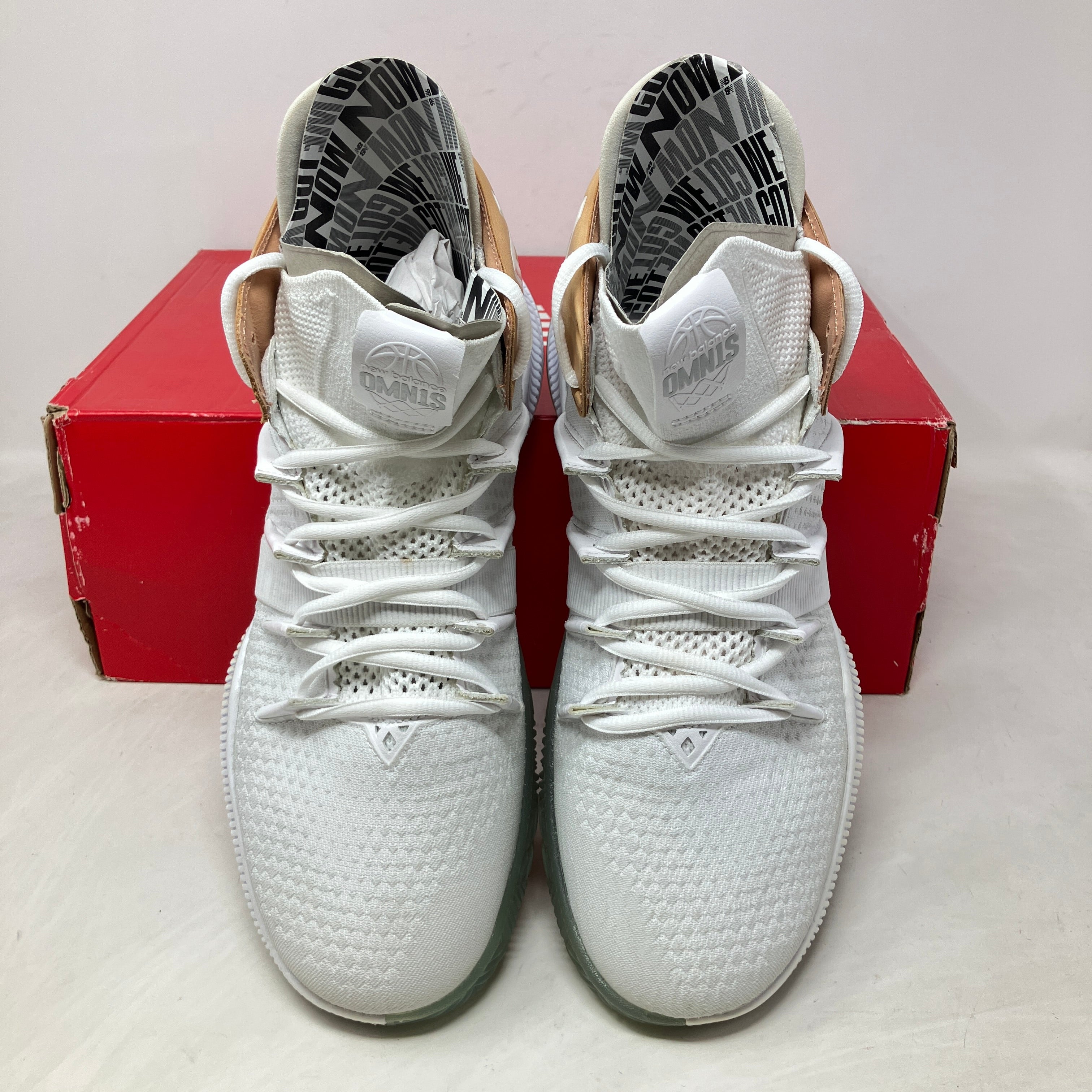 New Balance OMN1S White Gold