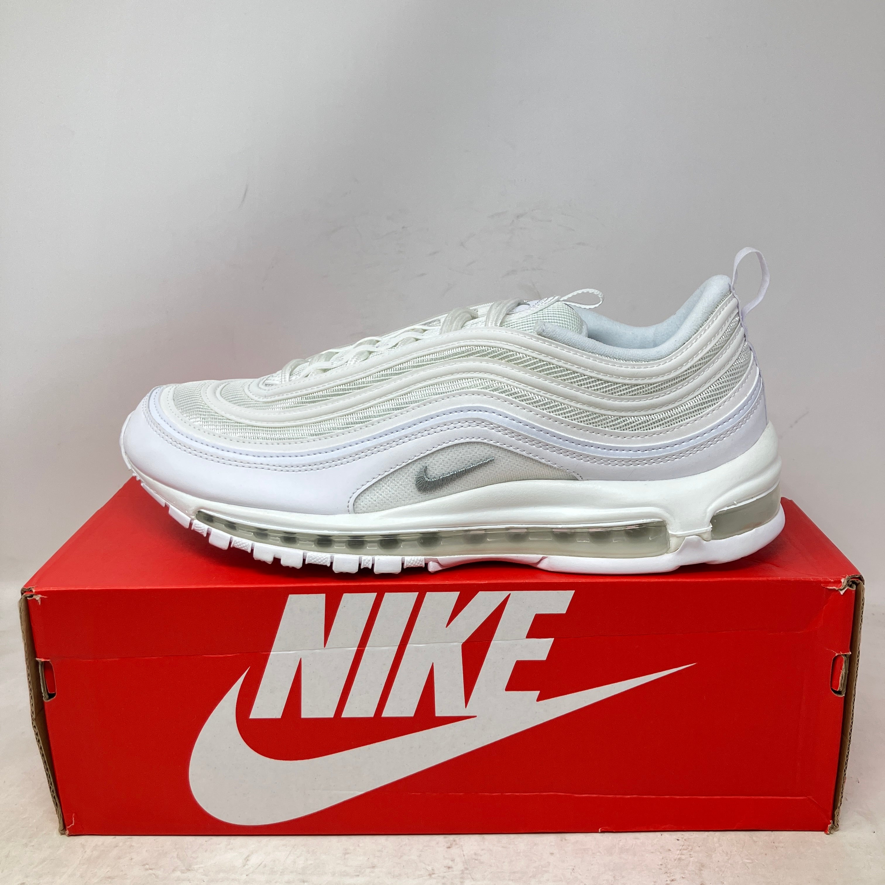 Nike Air Max 97 Triple White Wolf Grey