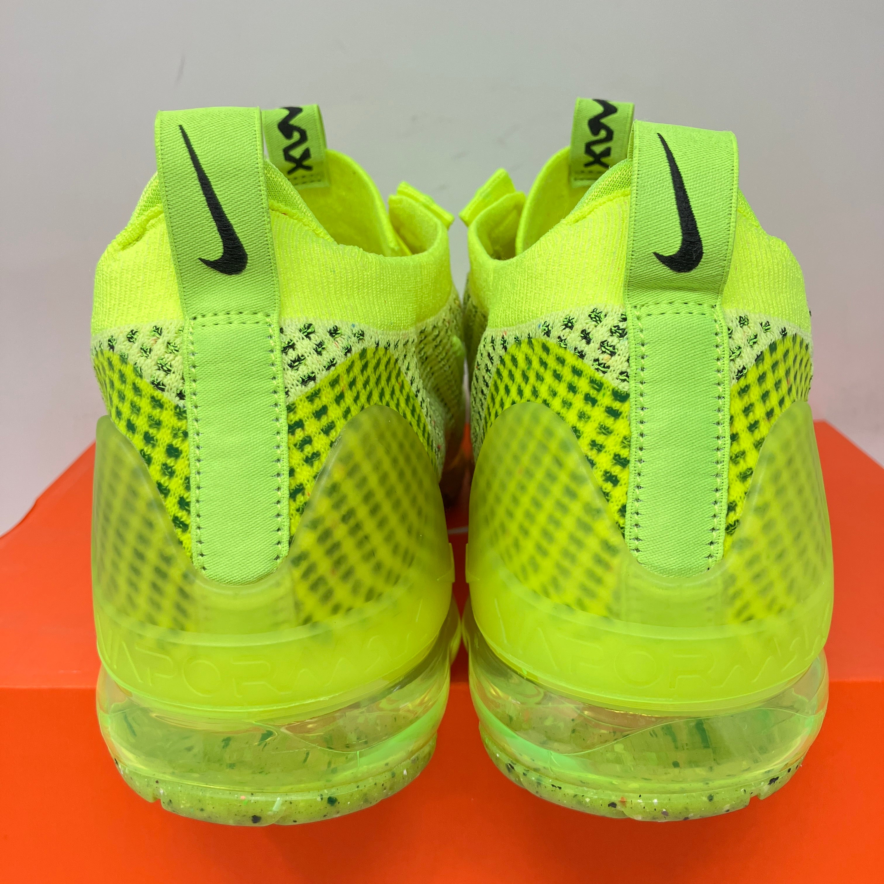 Nike Air VaporMax 2021 Flyknit Volt Black