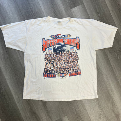 Vintage 1998 Denver Broncos Super Bowl Starter T Shirt