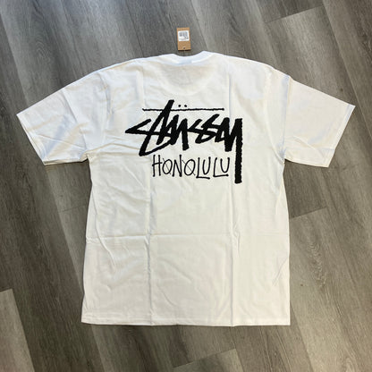 Stussy Hawaii Honolulu Tee White