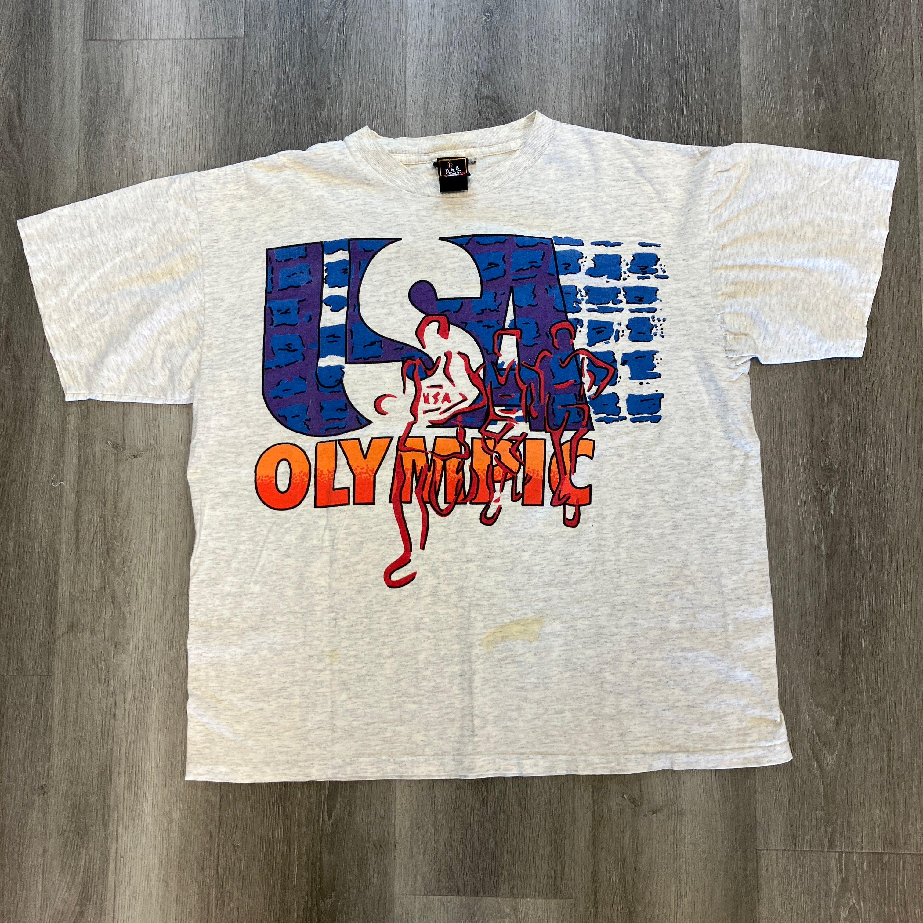 Vintage 90s USA Olympics T Shirt