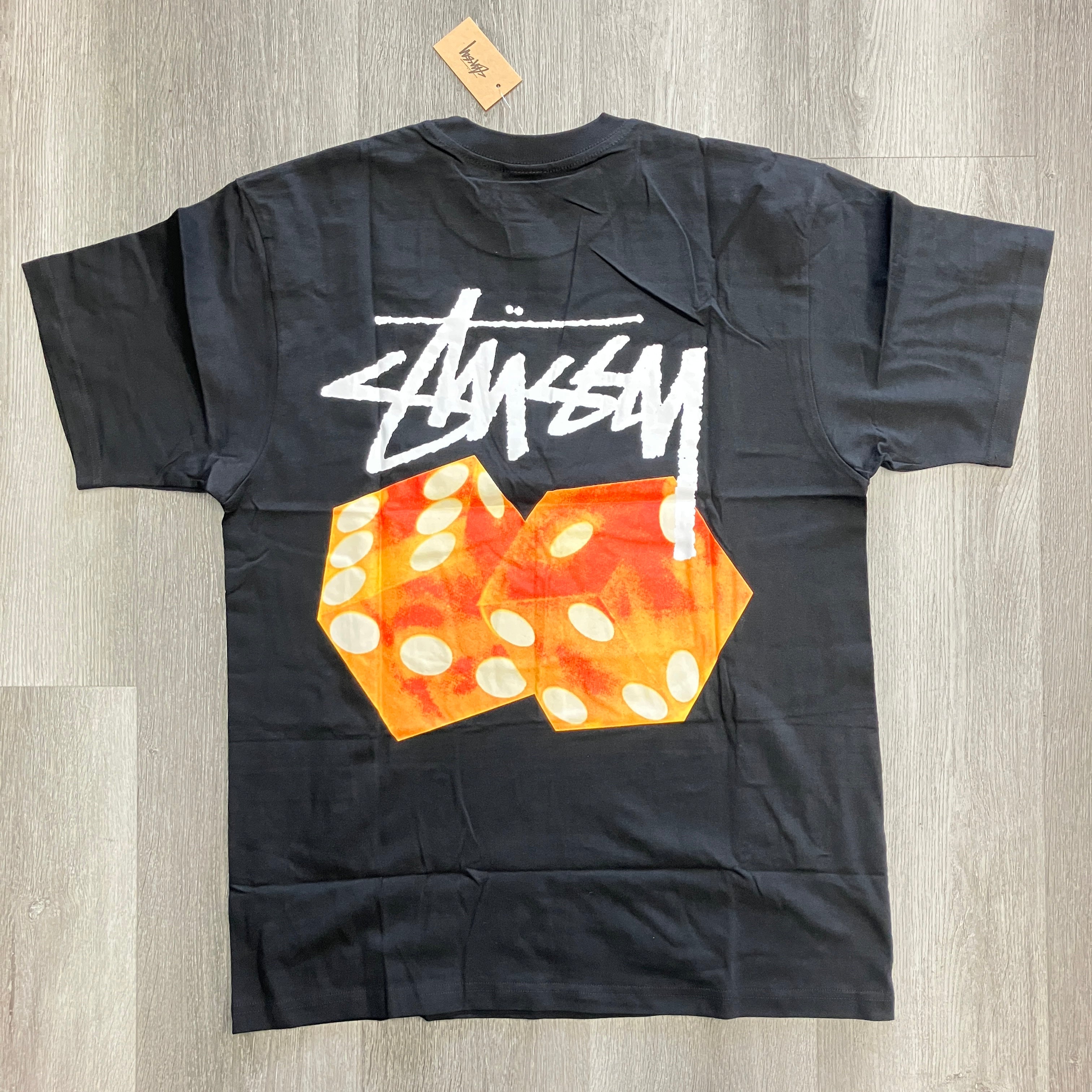 Stussy Diced Out Tee Black – Hidden Realm