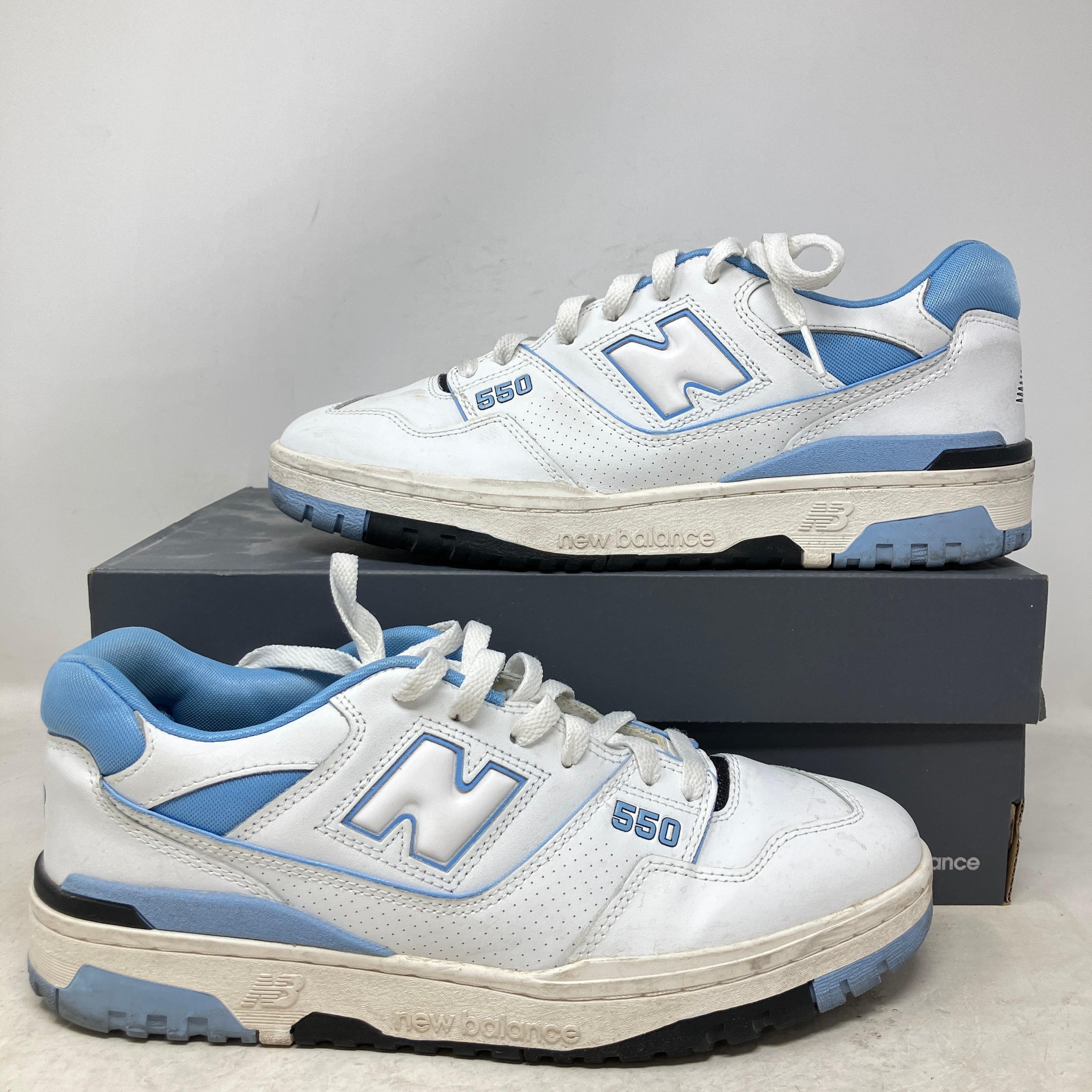 New Balance 550 UNC White University Blue