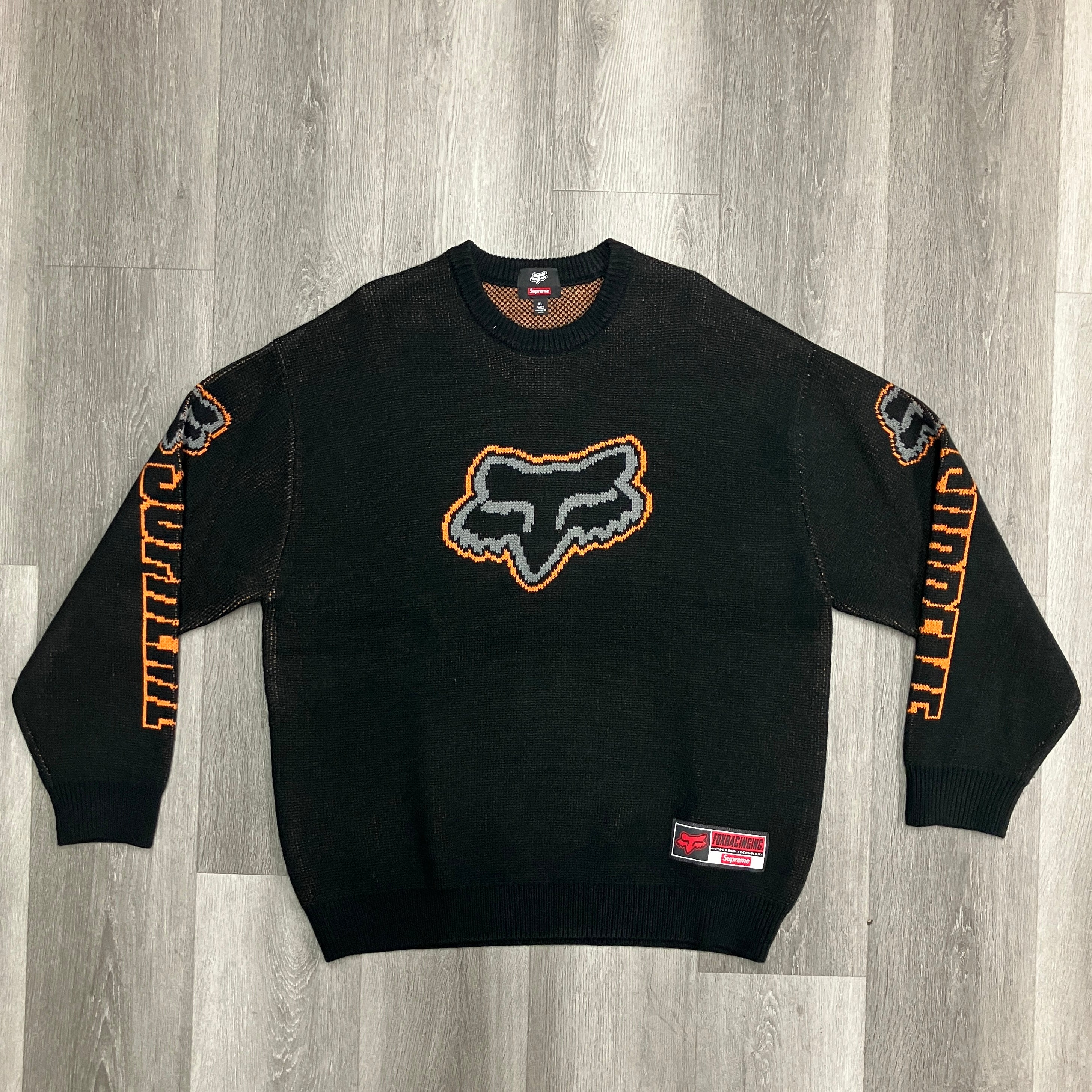 Supreme Fox Racing Sweater Black