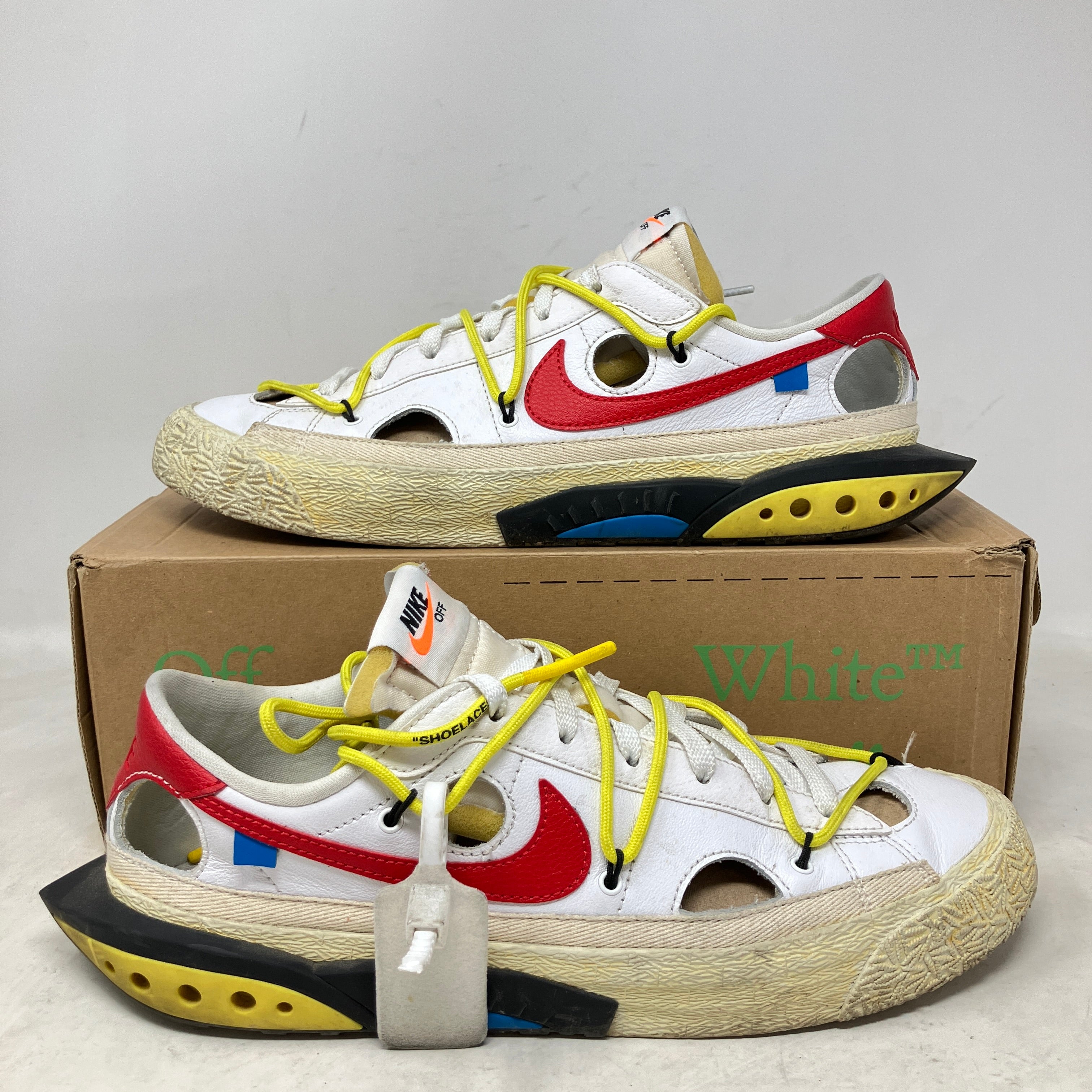 Nike Blazer Low Off-White University Red