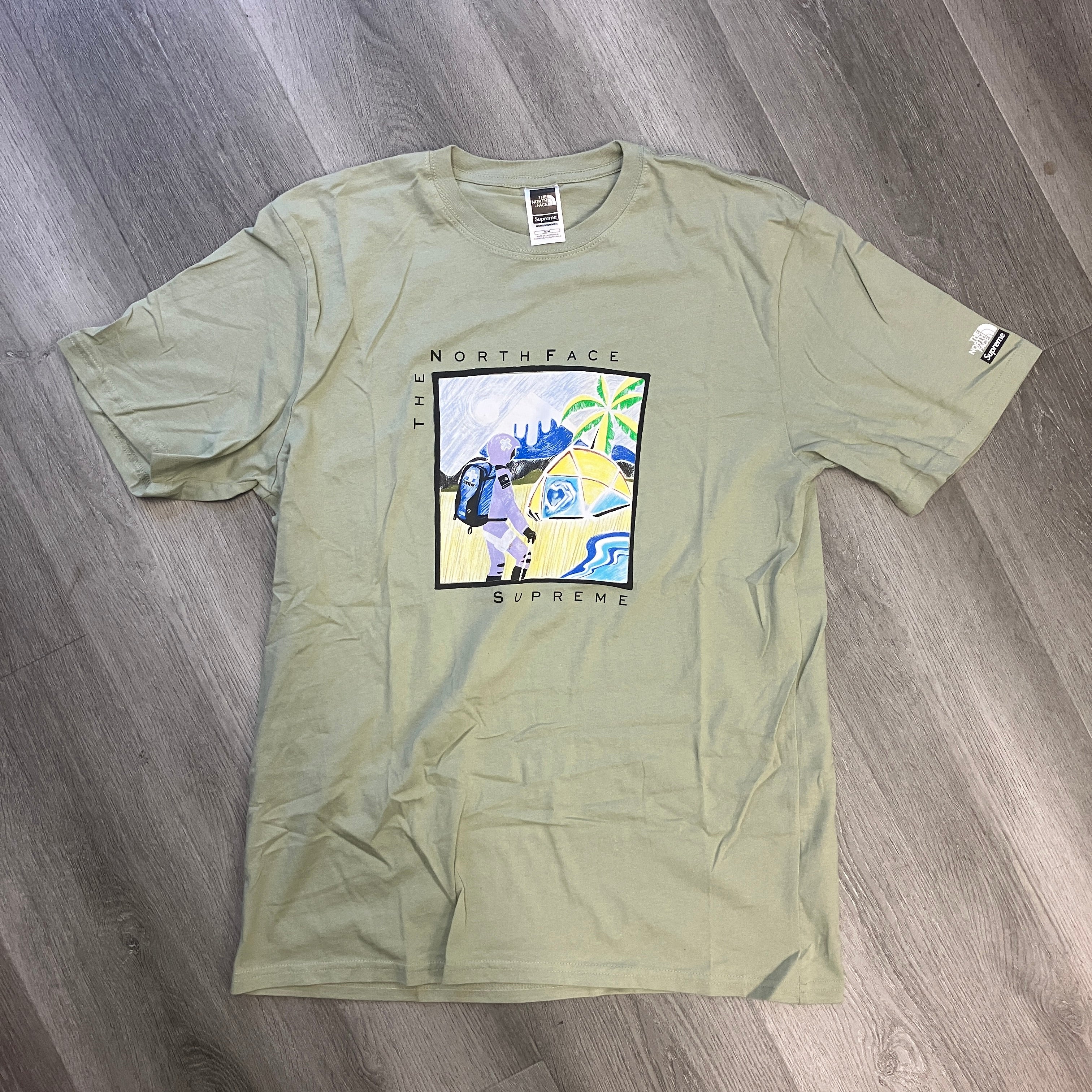 Supreme The North Face Sketch S/S Top Sage