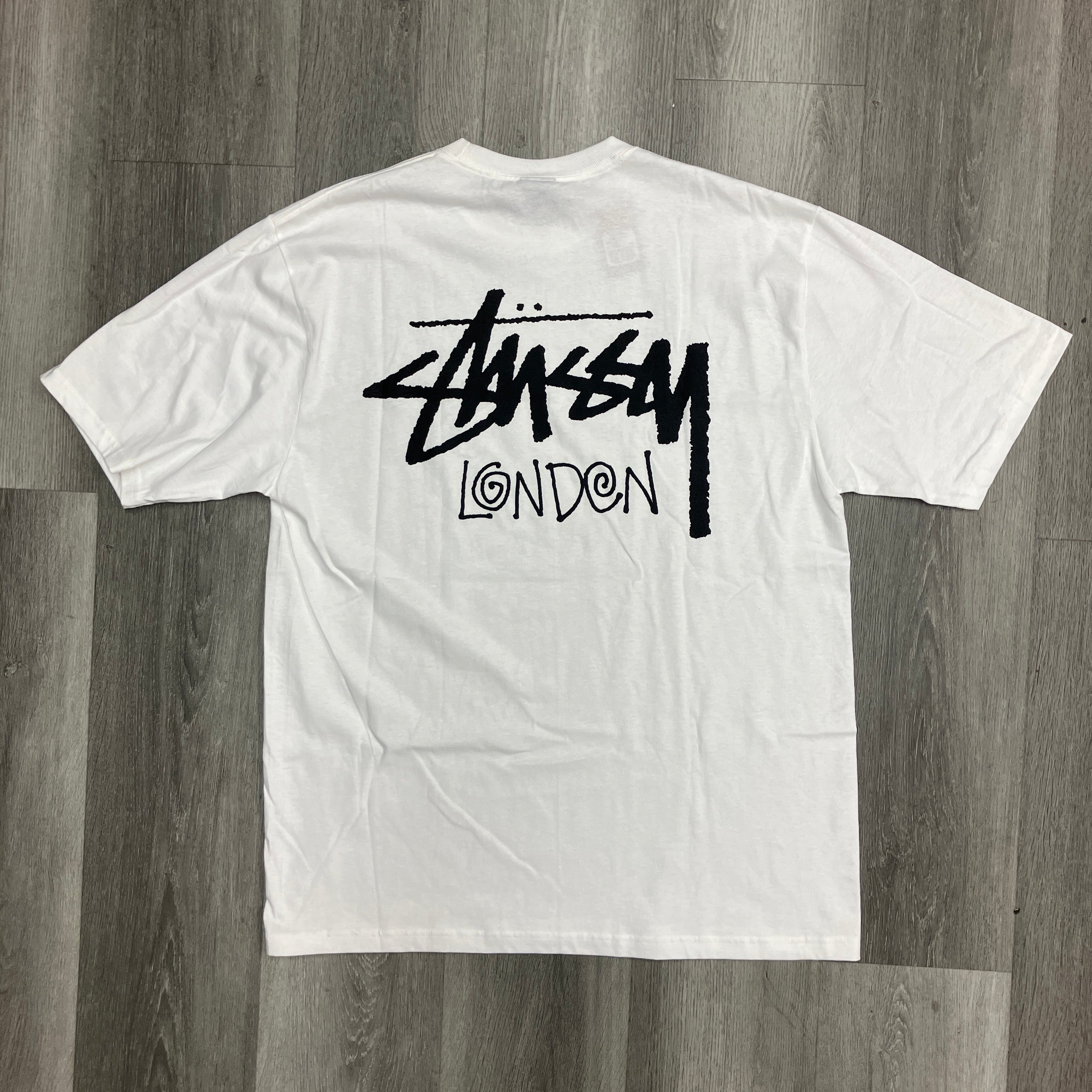 Stussy Stock London Tee White