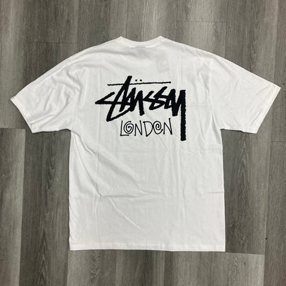 Stussy Stock London Tee White