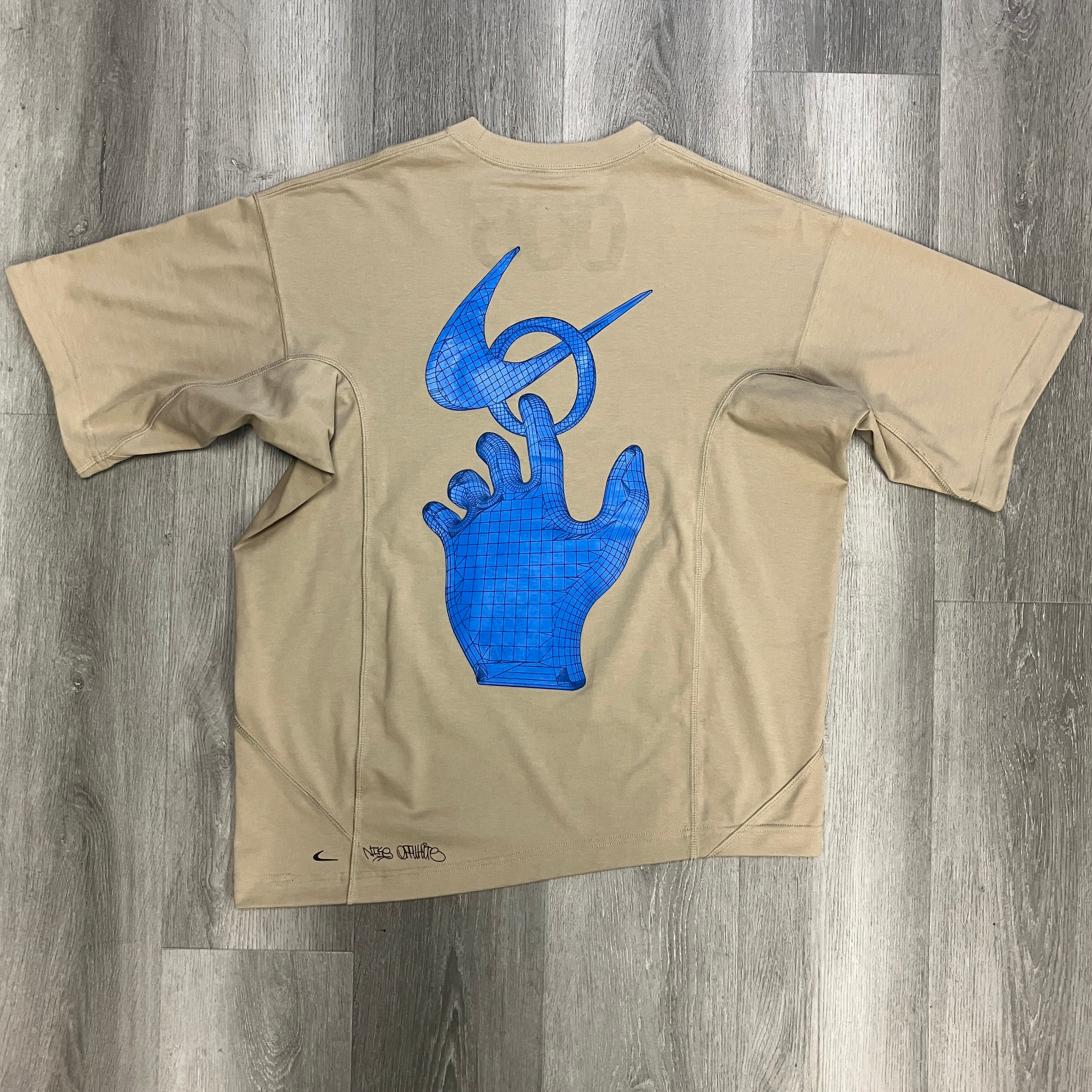 OFF-WHITE x Nike 005 CL T-Shirts Beige