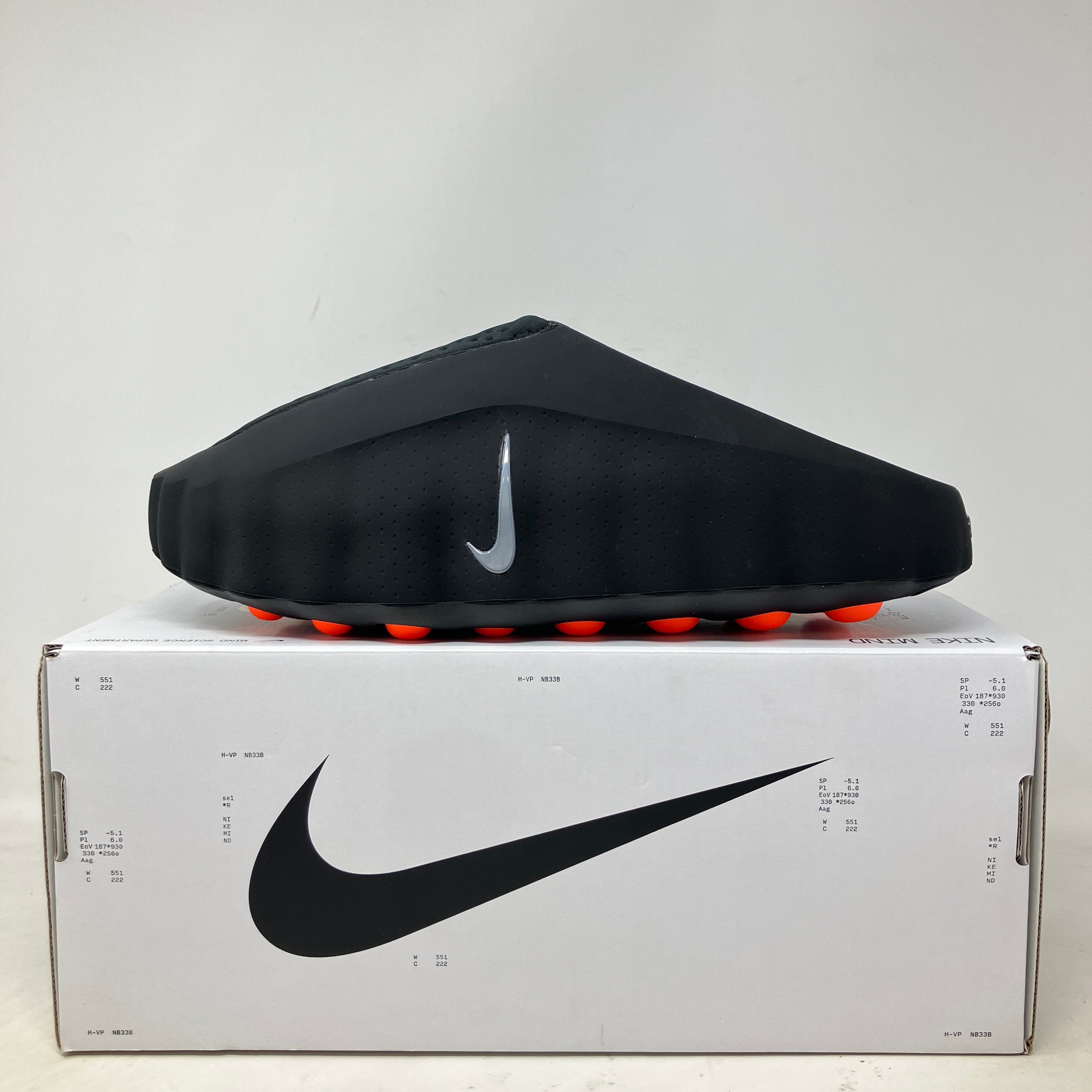 Nike Mind 001 Slide Black Chrome