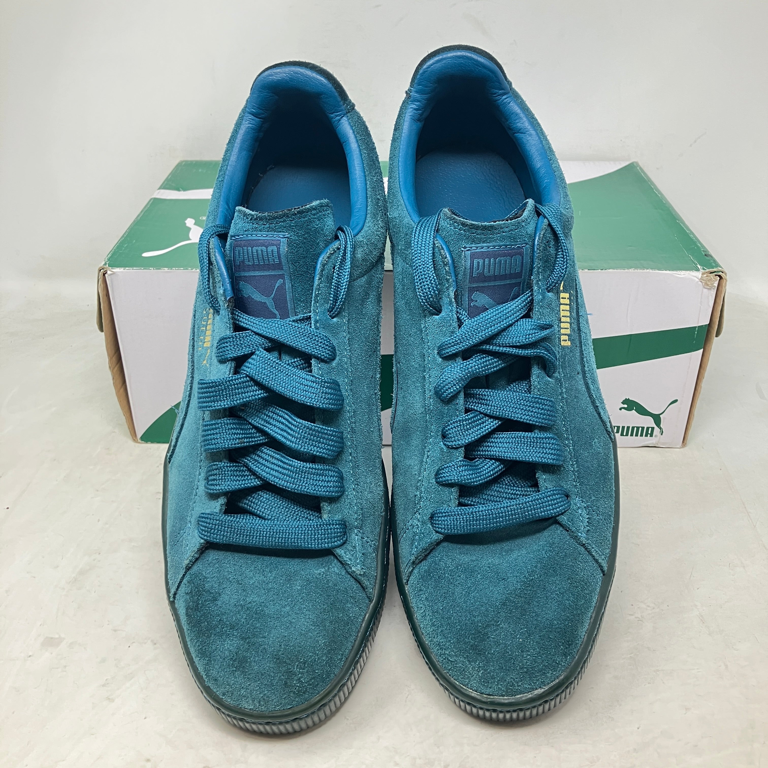 Puma Suede Classic + Mono Iced Blue Coral