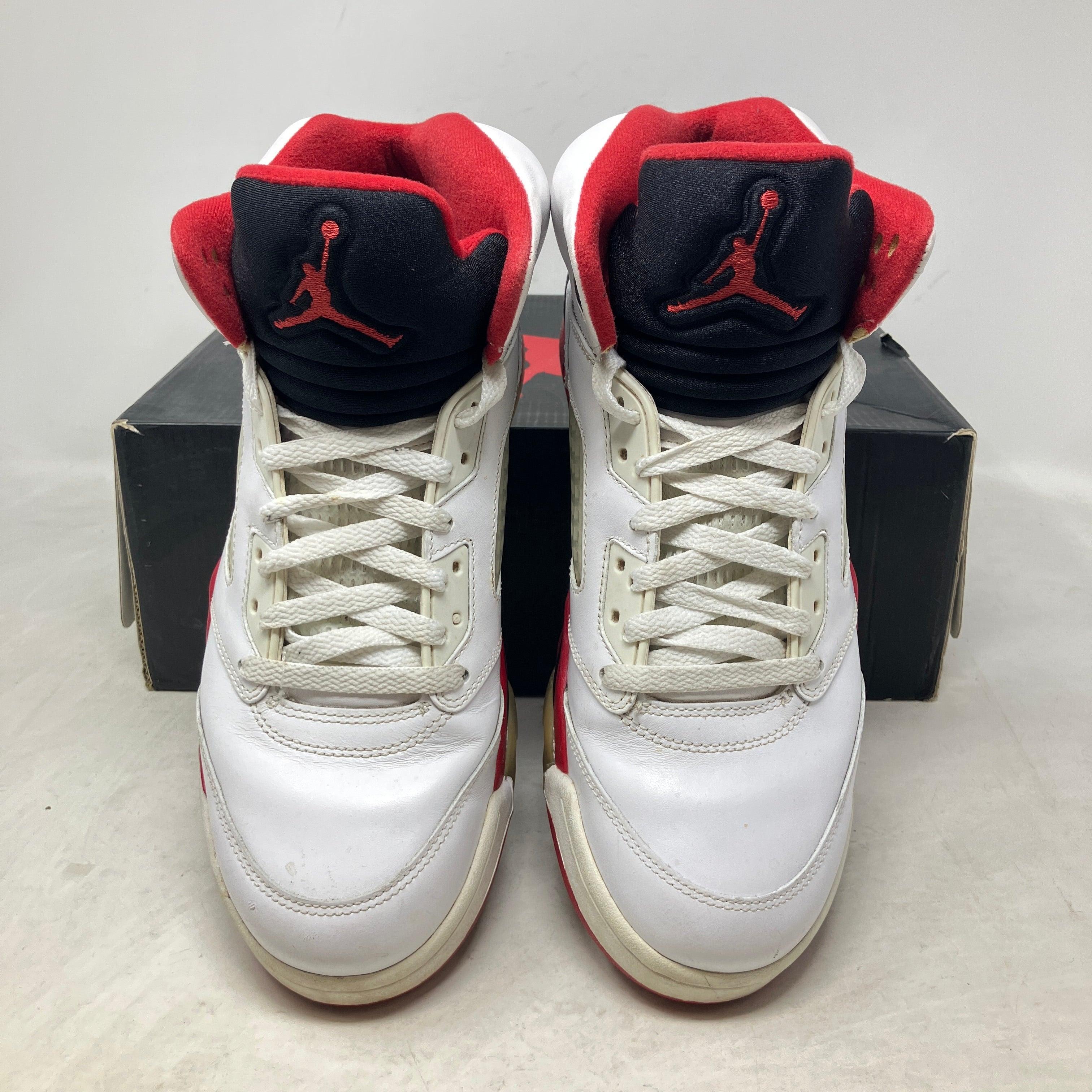 Jordan 5 Retro Fire Red Black Tongue (2013)