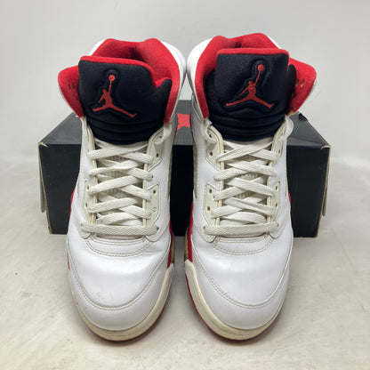 Jordan 5 Retro Fire Red Black Tongue (2013)