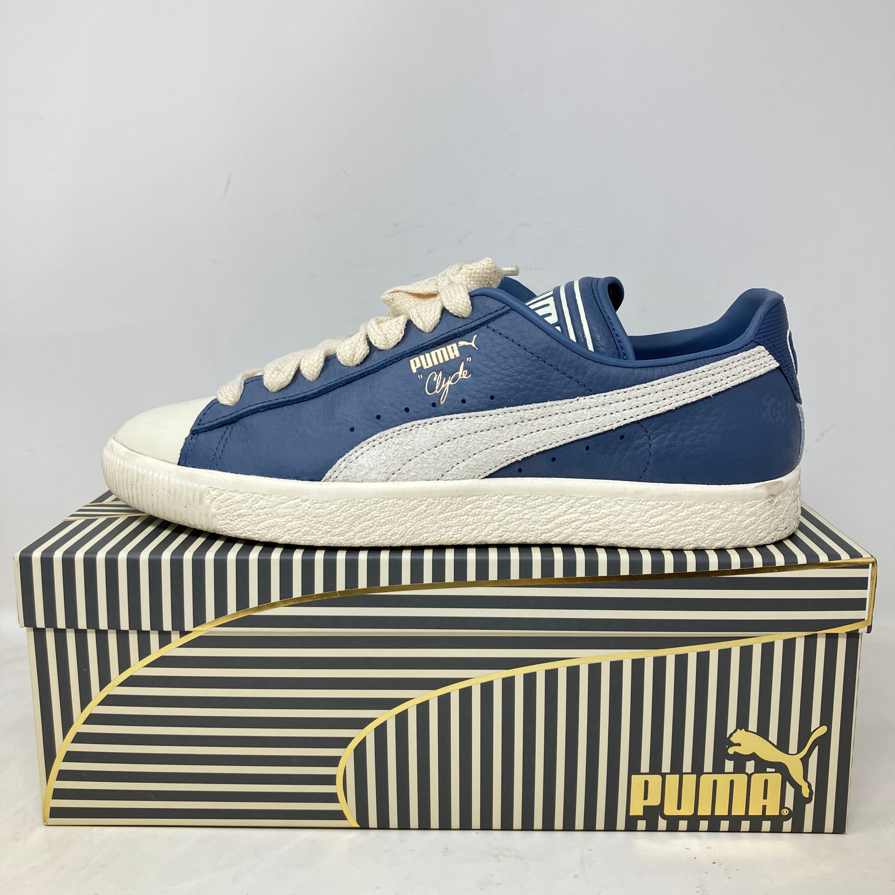 Puma Clyde x Rhuigi Inky Blue