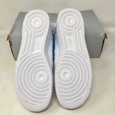Nike Air Force 1 Low '07 Essential White Worn Blue Paisley (Women's)