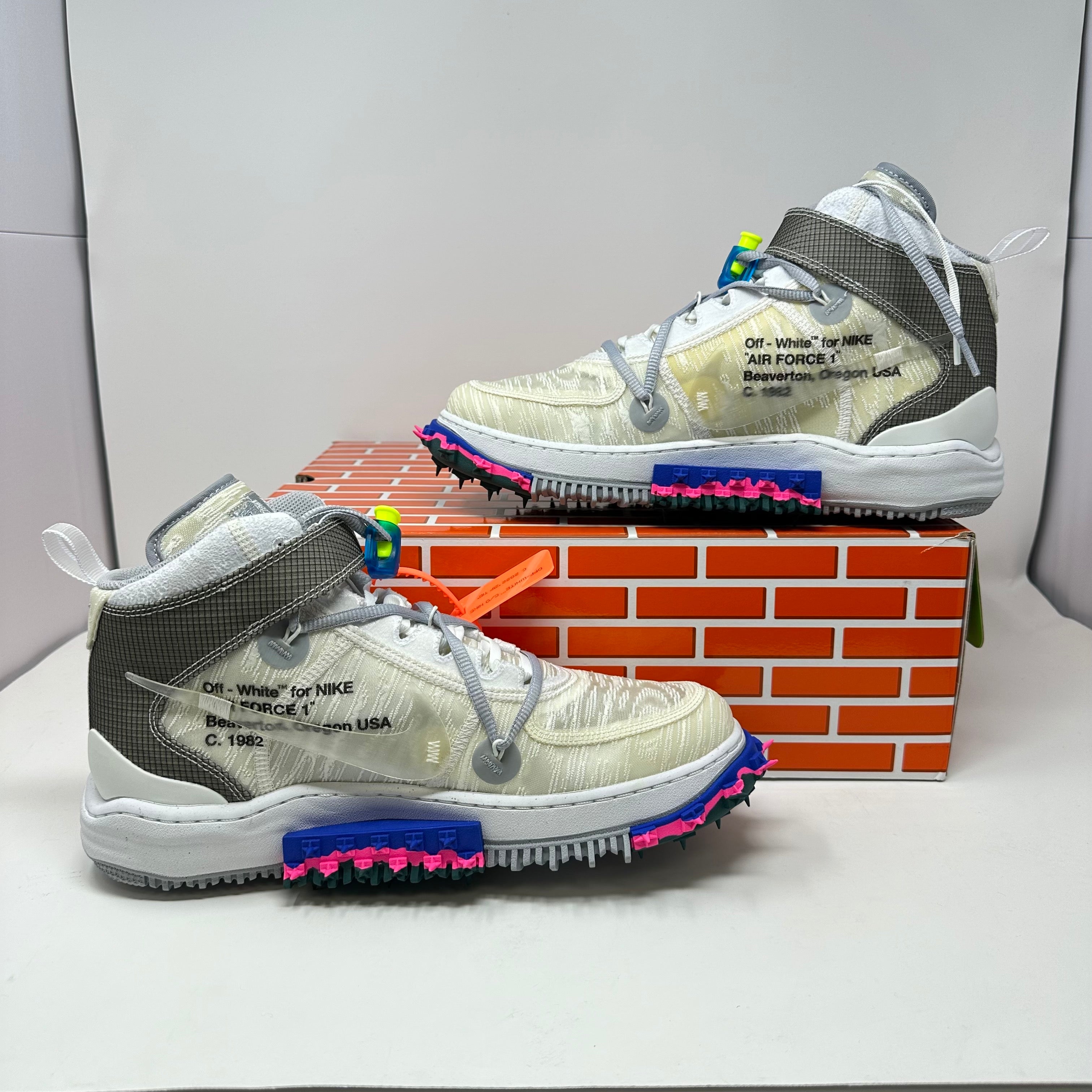 Nike Air Force 1 Mid Off-White White