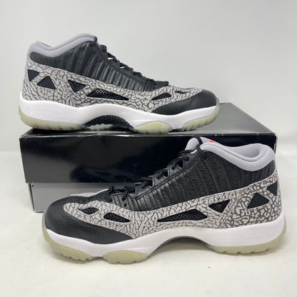 Jordan 11 Retro Low IE Black Cement