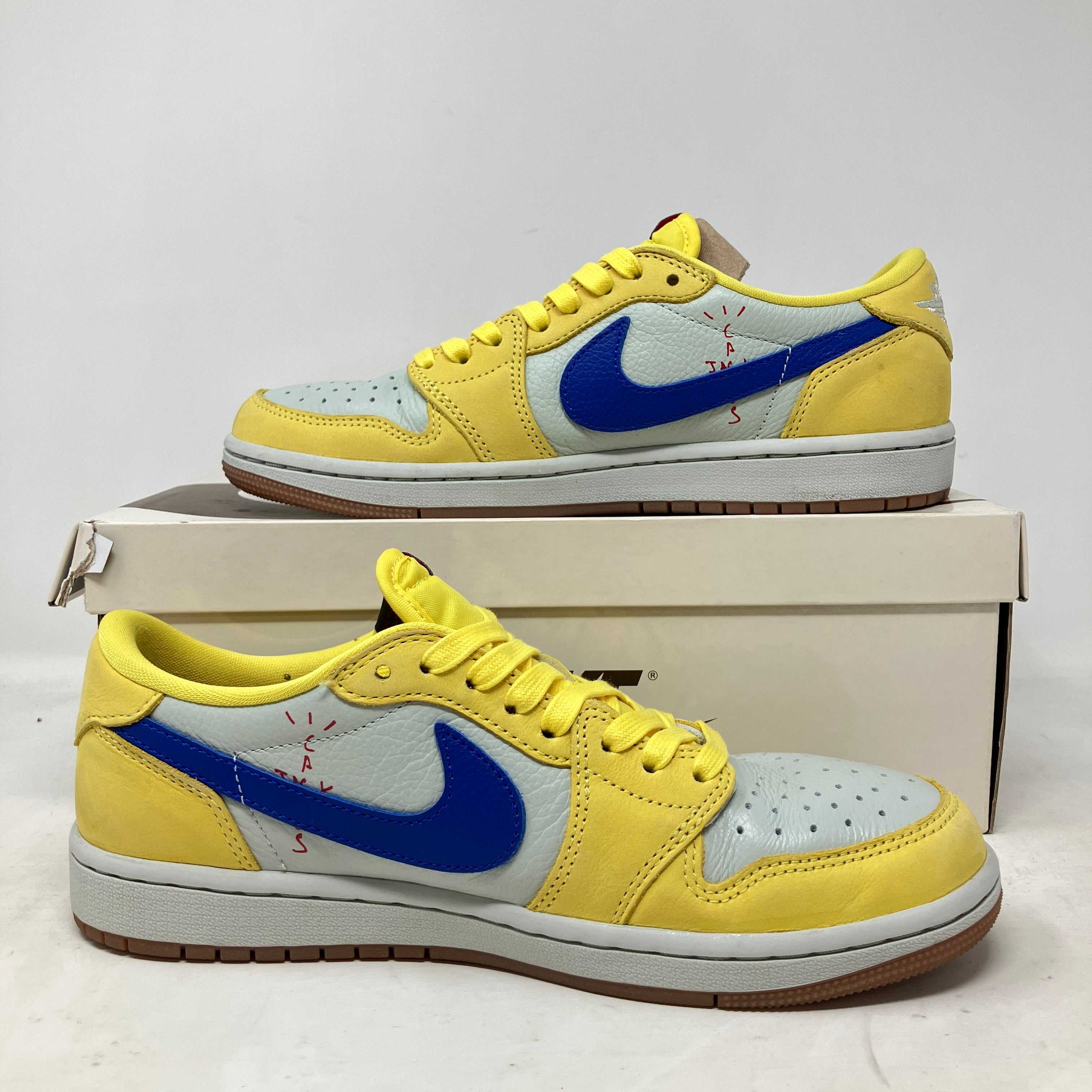 Jordan 1 Retro Low OG SP Travis Scott Canary (Women's)