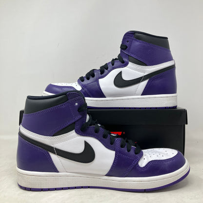 Jordan 1 Retro High Court Purple White