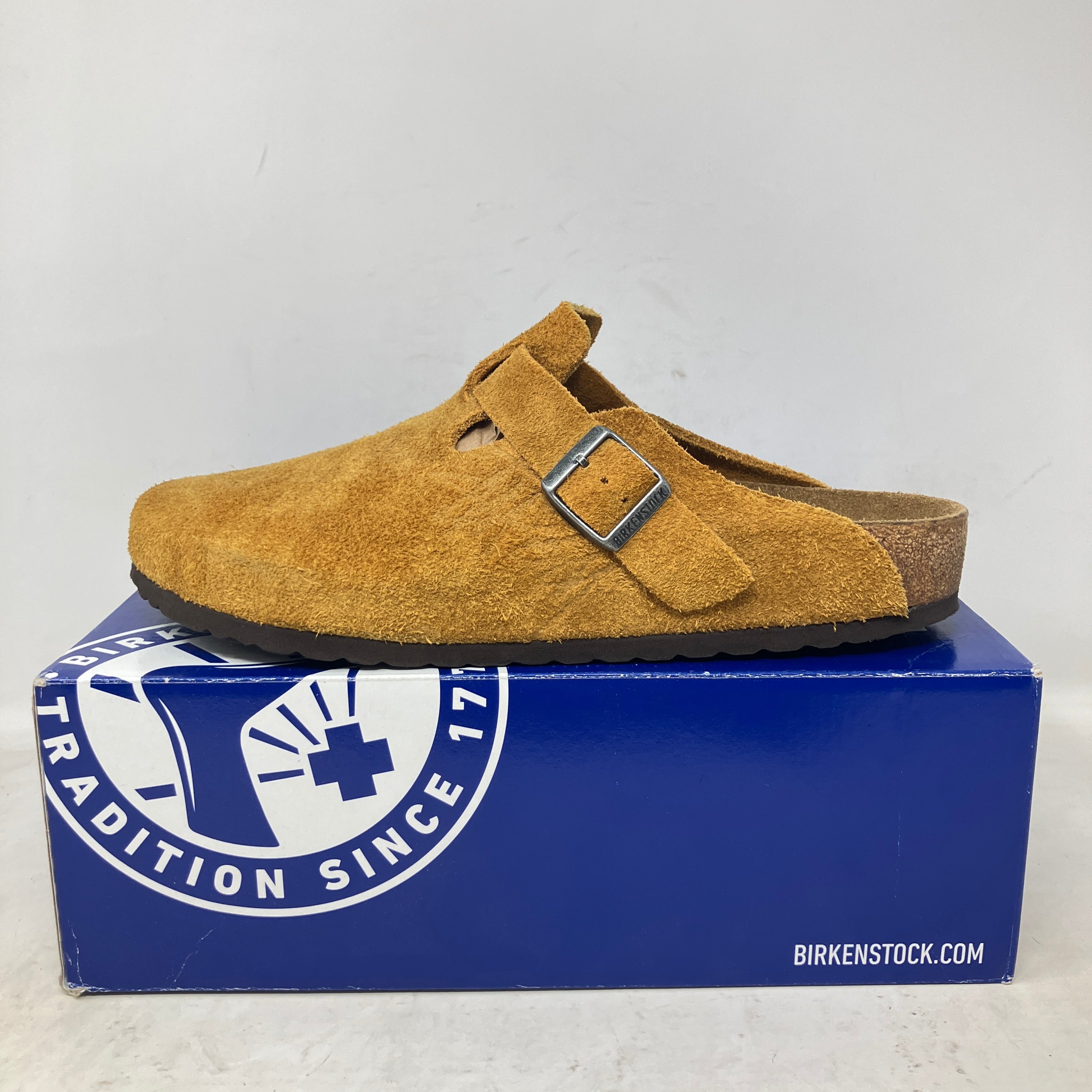 Birkenstock Boston Clog Stussy Caramel (2021)