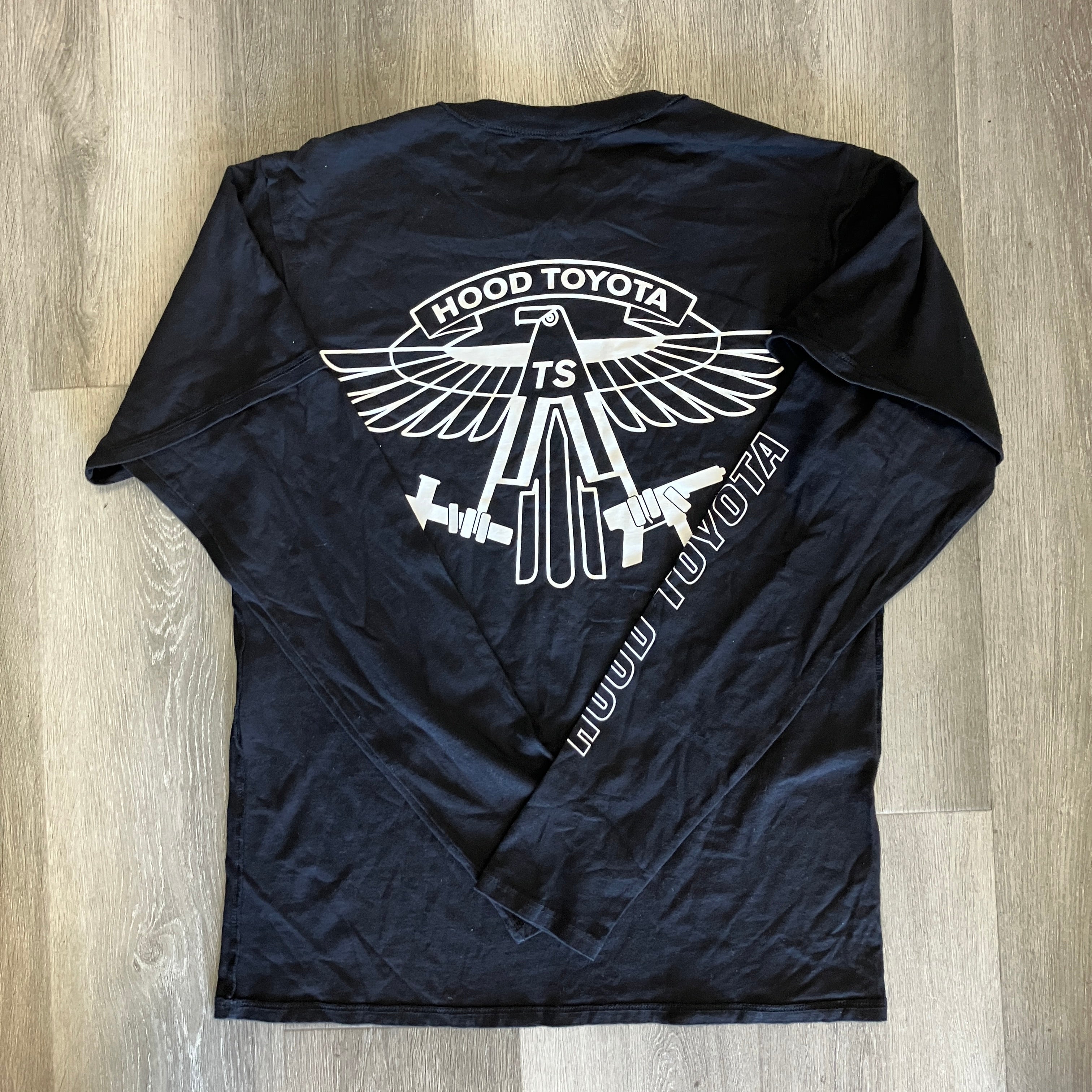 Travis Scott Hood Toyota Long Sleeve Tee Black