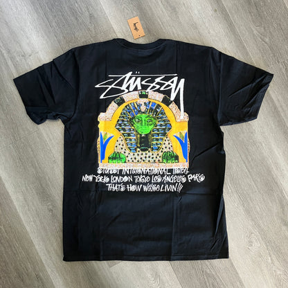 Stussy Sphinx Tee Black