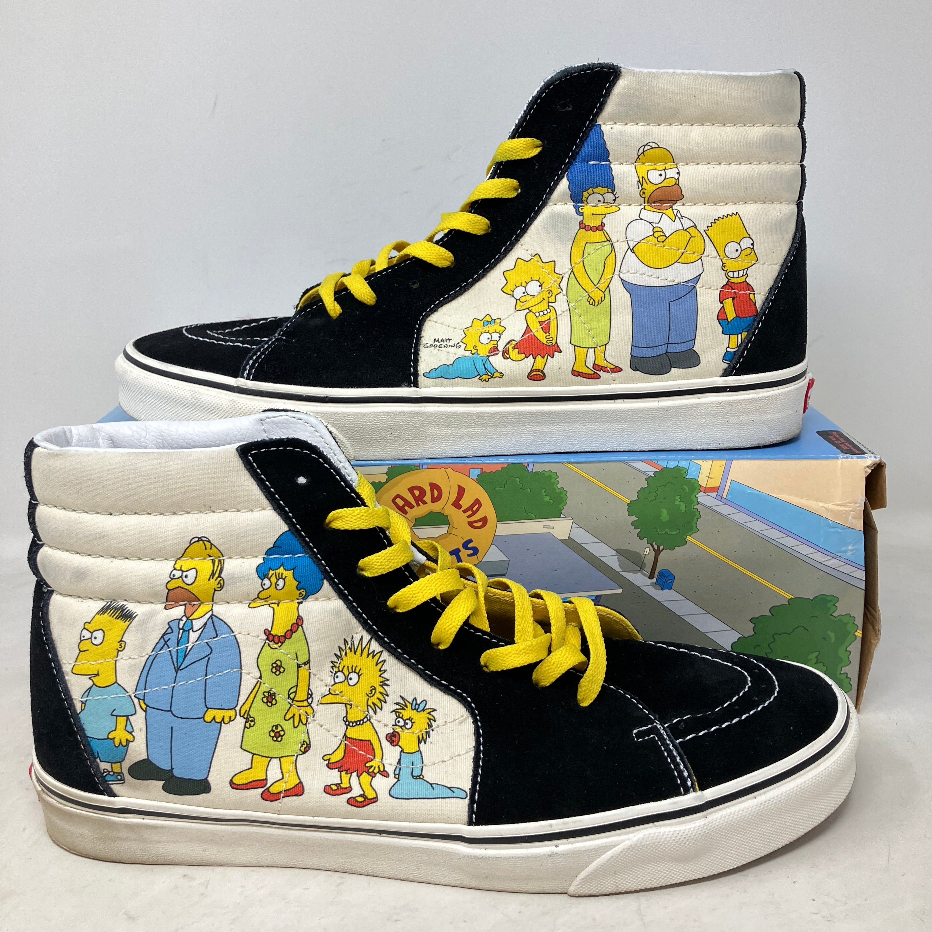 Vans Sk8-Hi The Simpsons Family Portrait