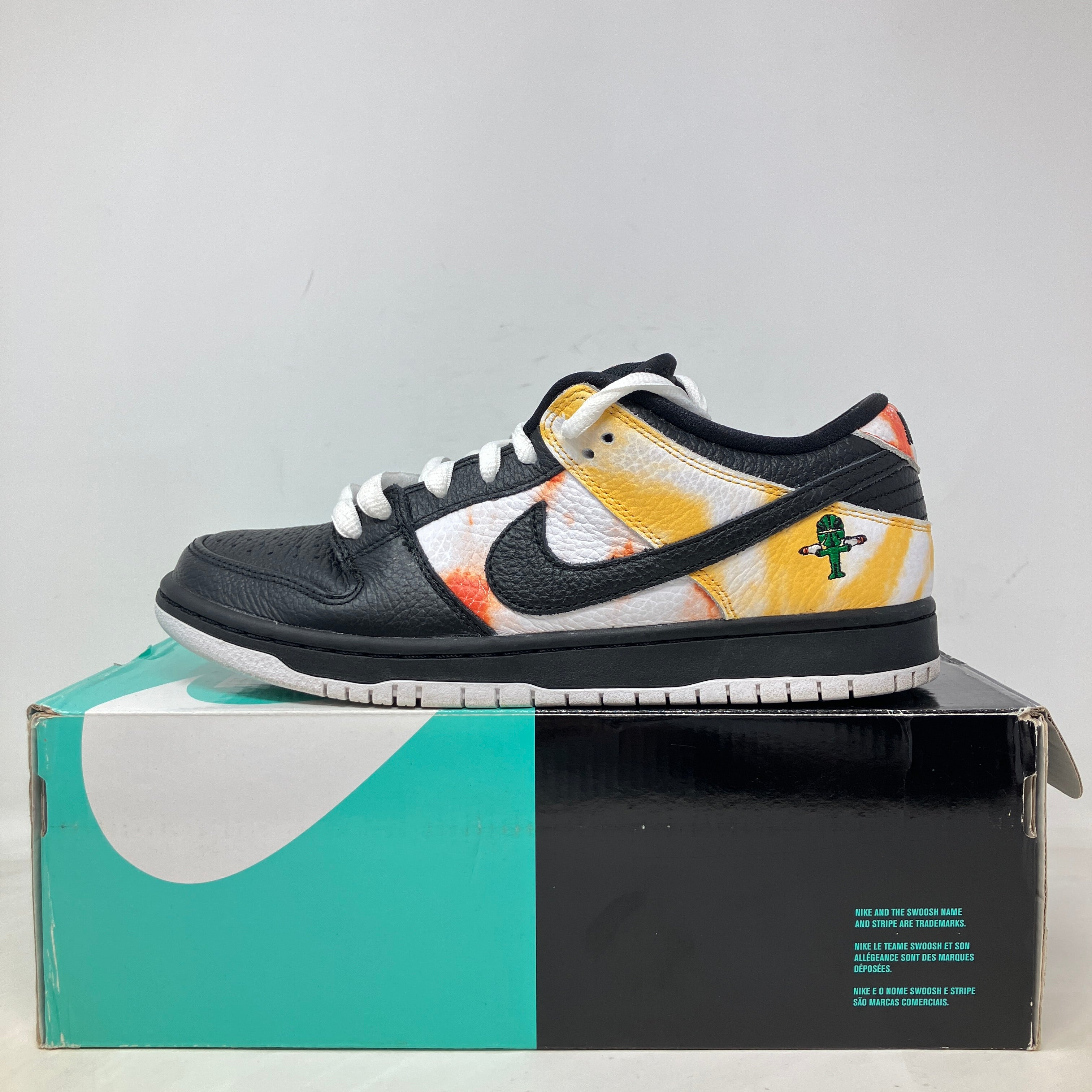 Nike SB Dunk Low Raygun Tie-Dye Black